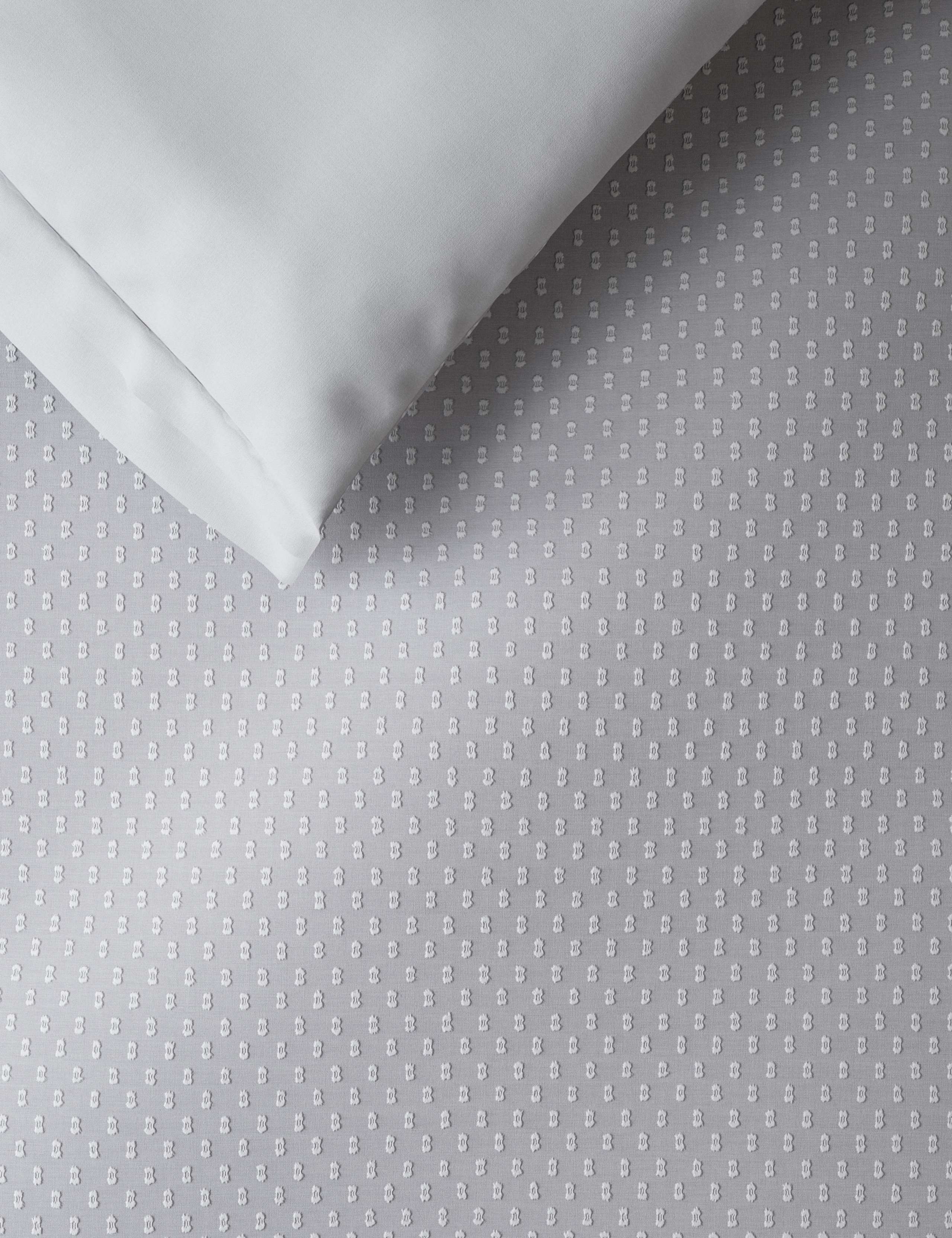 Pure Cotton Iris Spotty Dobby Bedding Set 2 of 5