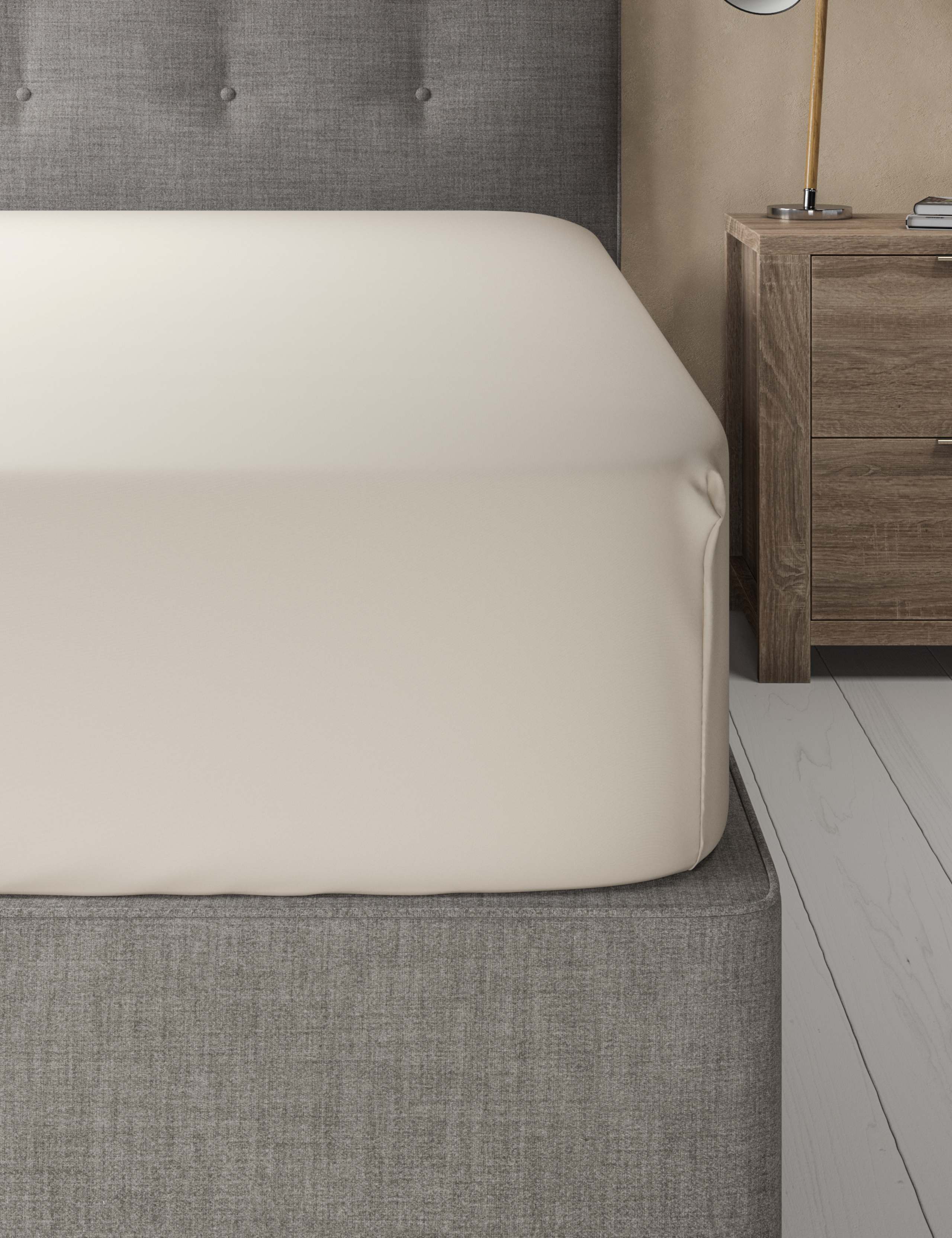 Supima® 750 Thread Count Extra Deep Fitted Sheet 1 of 2