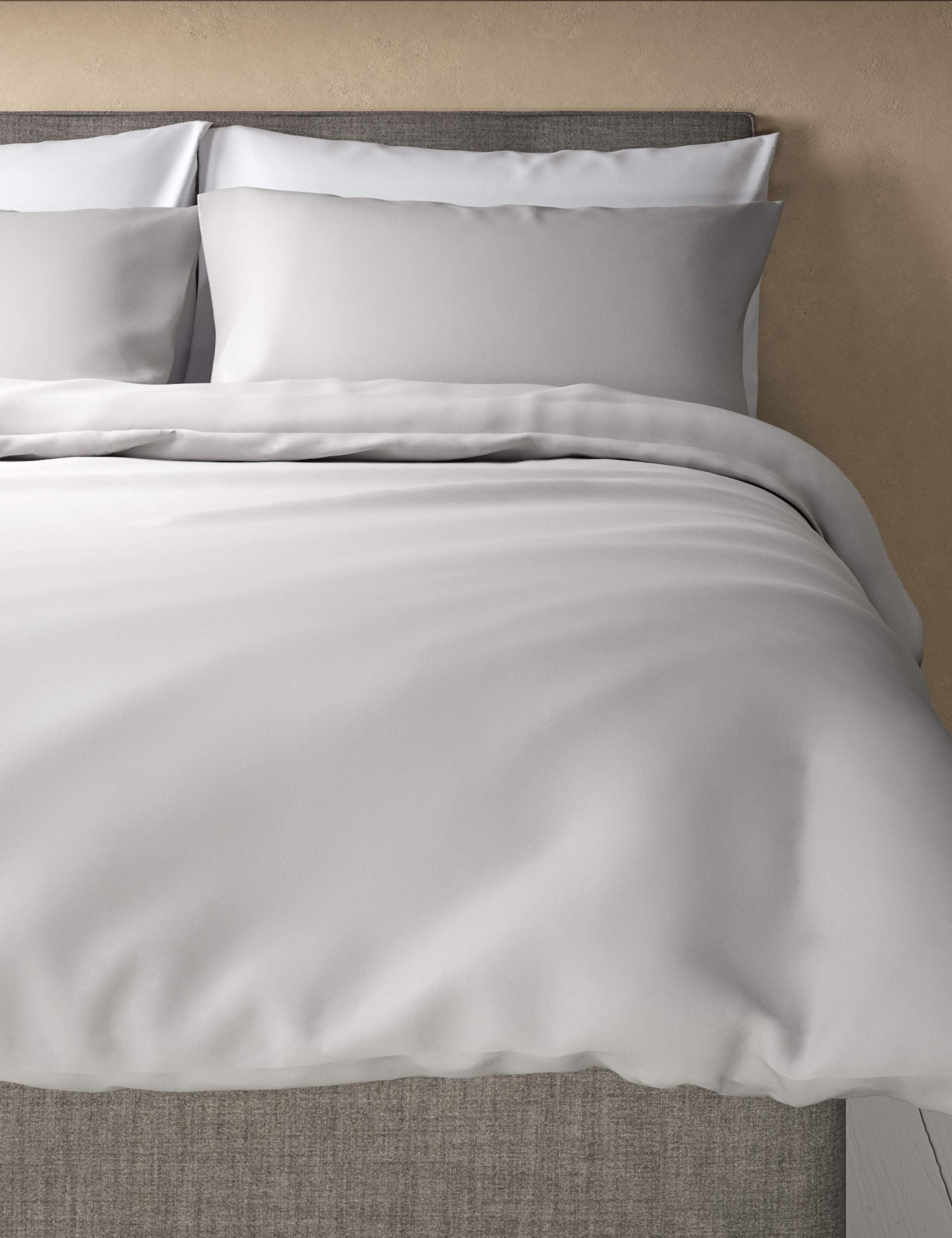 Pure Cotton Percale 300 Thread Count Duvet Cover 1 of 3