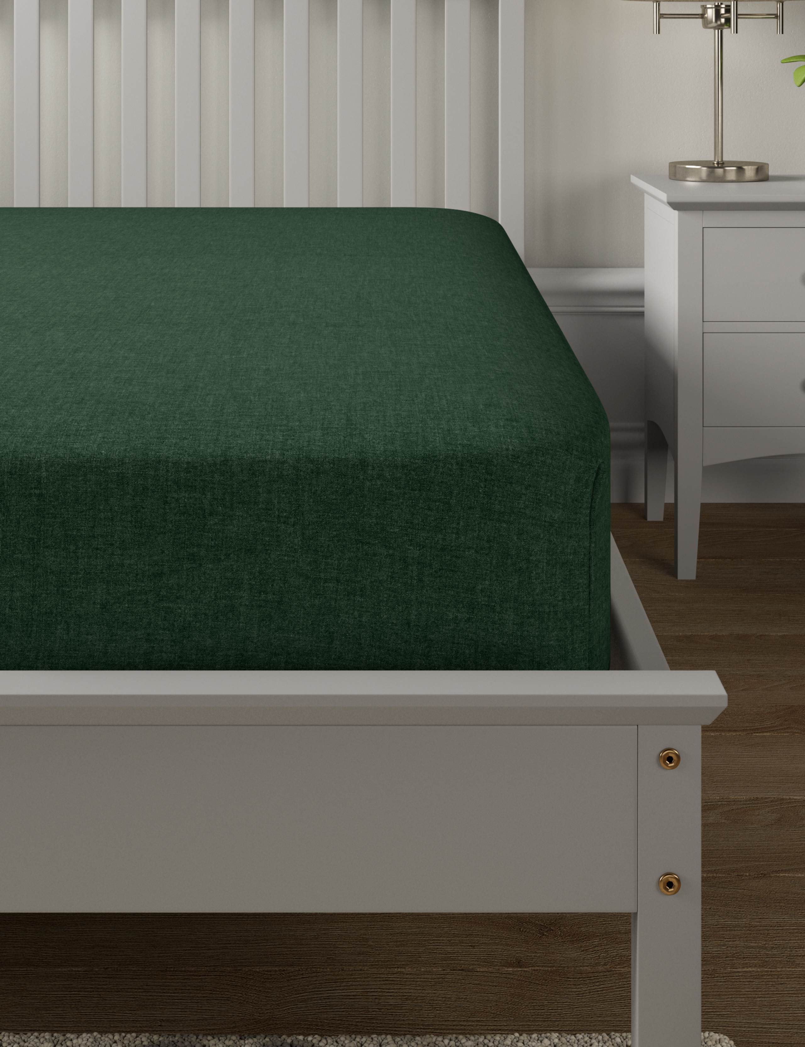 Brushed Cotton Deep Fitted Sheet 1 of 2