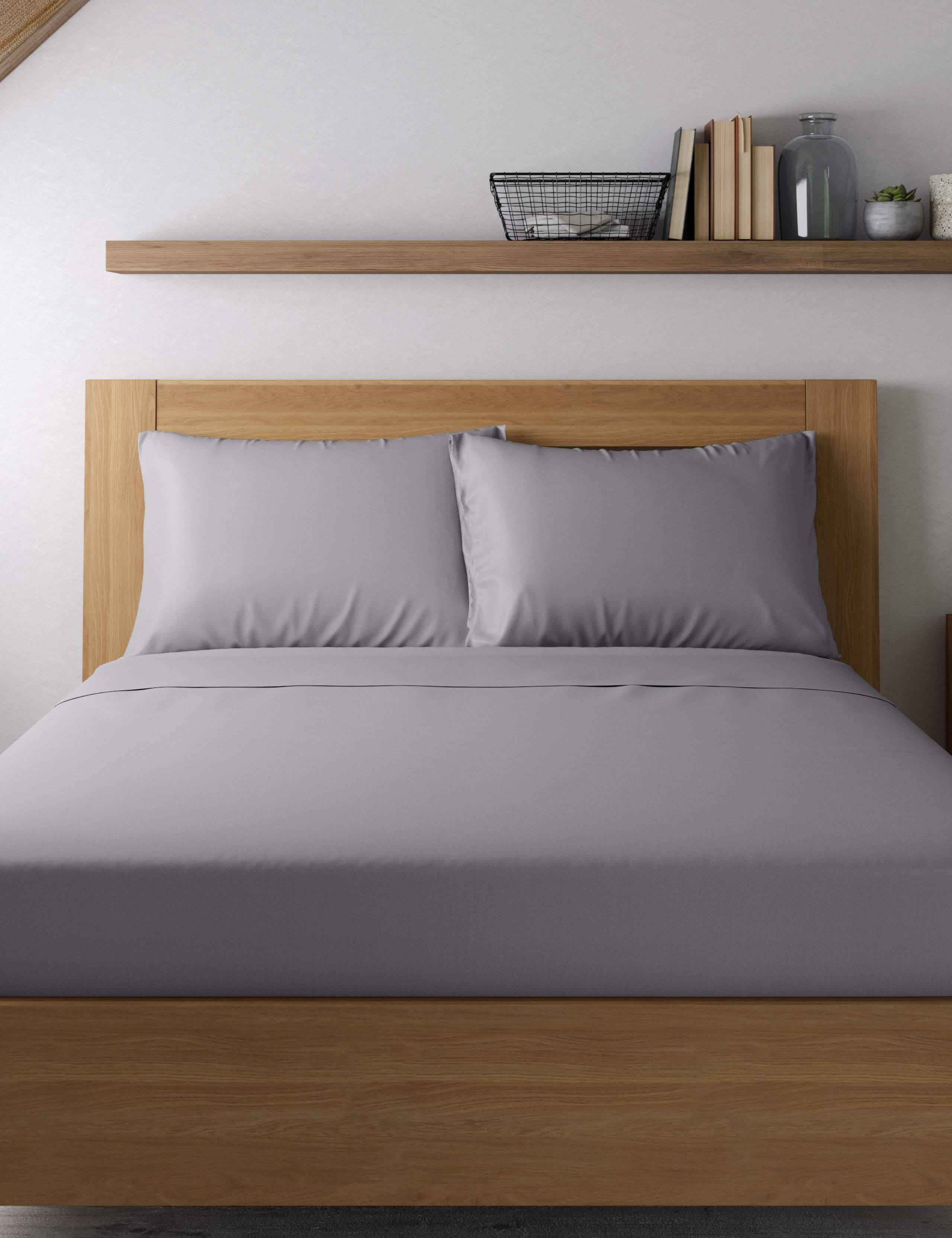 Egyptian Cotton Sateen 400 Thread Count Pillowcase 1 of 3