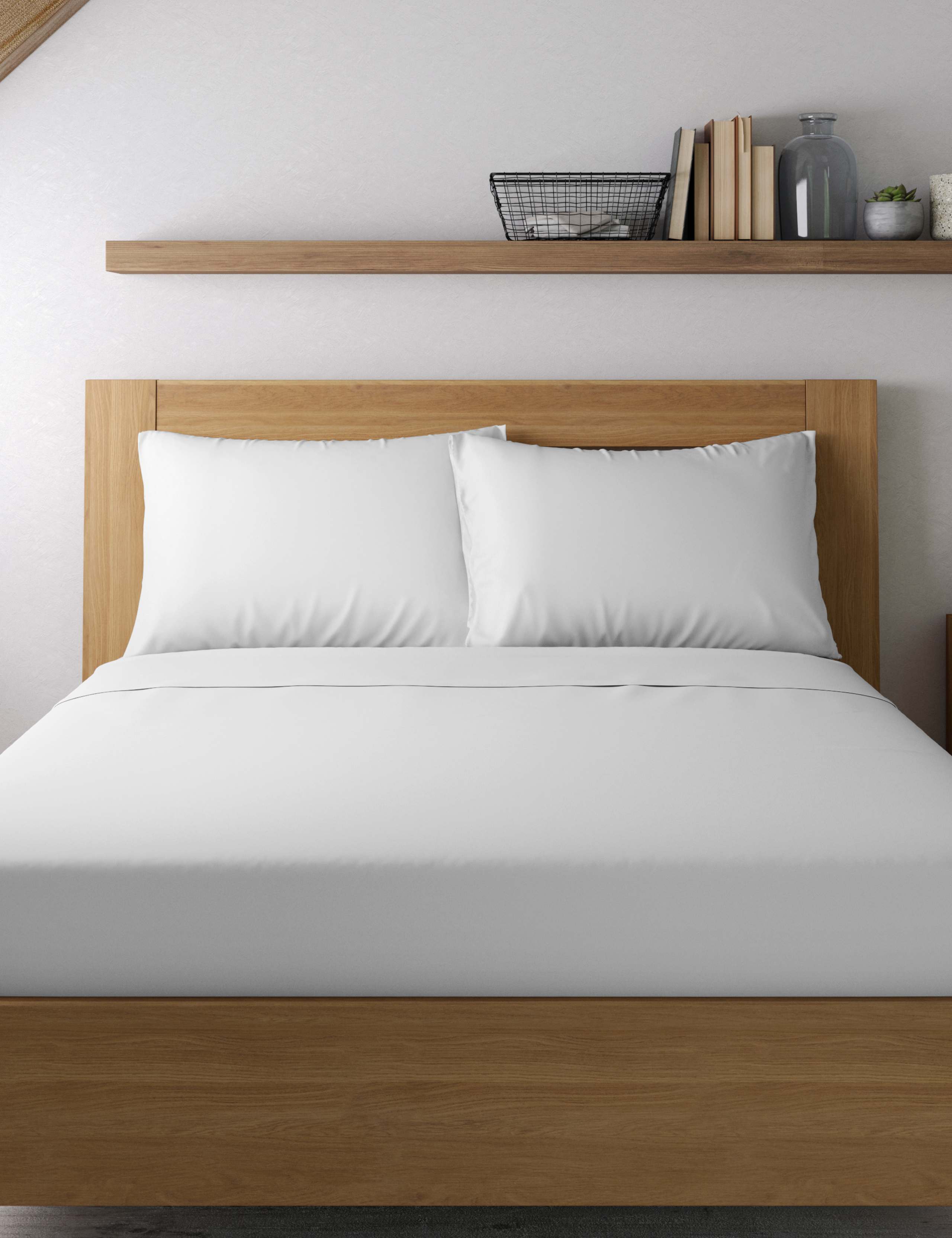 Egyptian Cotton Sateen 400 Thread Count Pillowcase 1 of 4