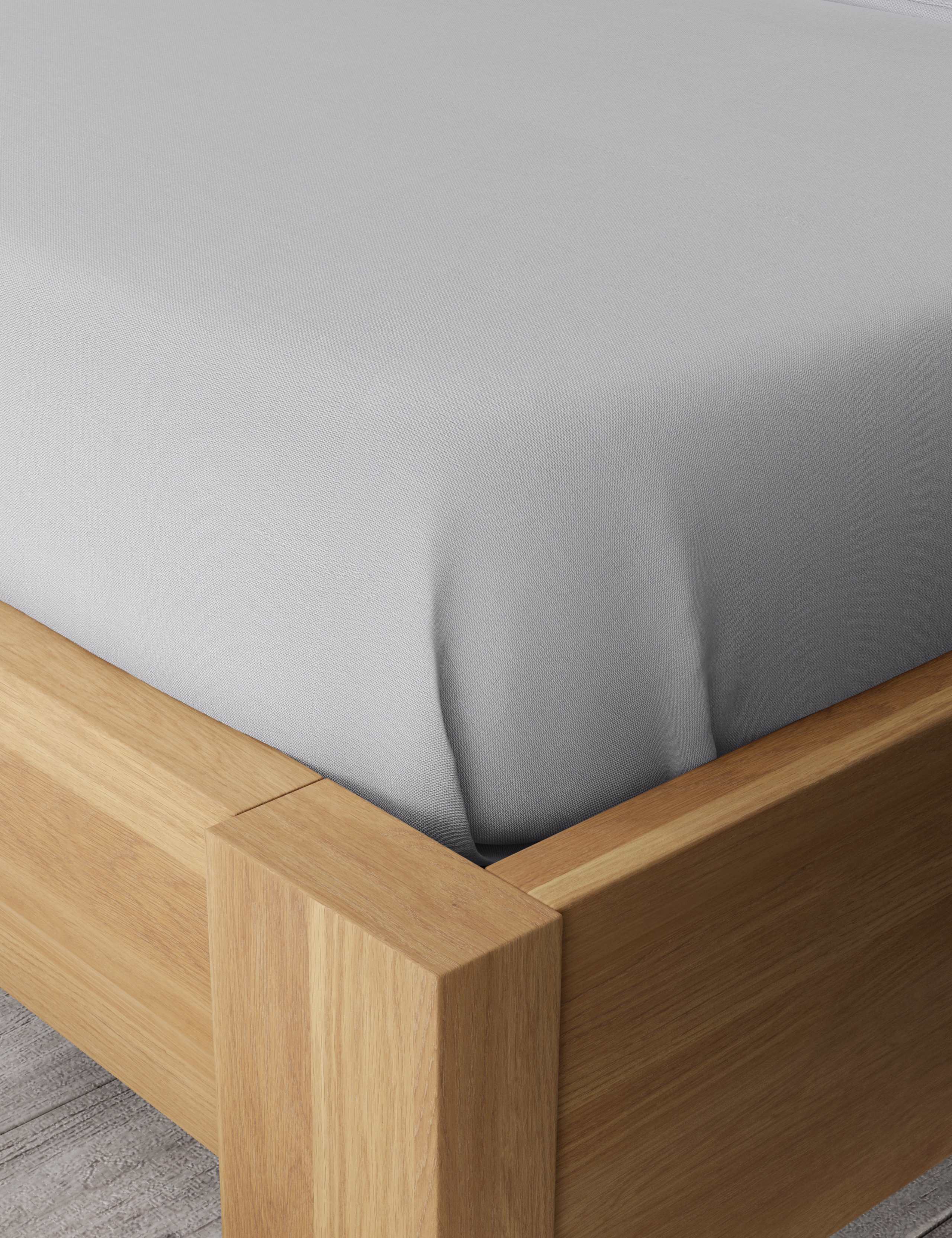 Egyptian Cotton Sateen 400 Thread Count Flat Sheet 2 of 4