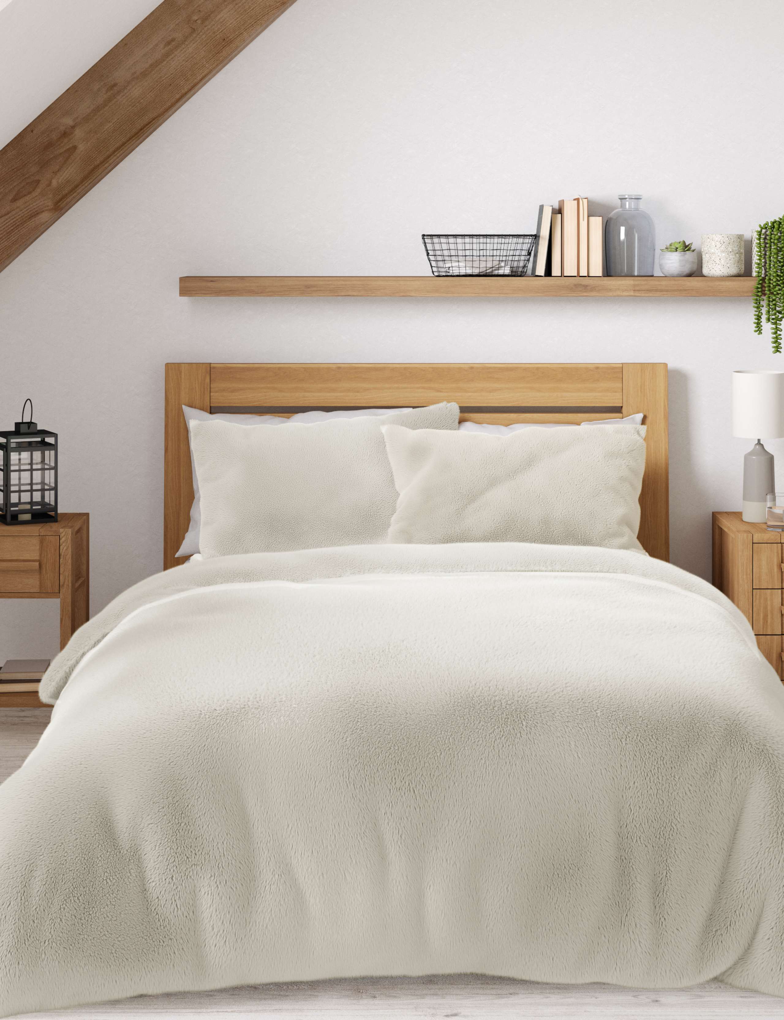 Teddy Fleece Bedding Set 4 of 6