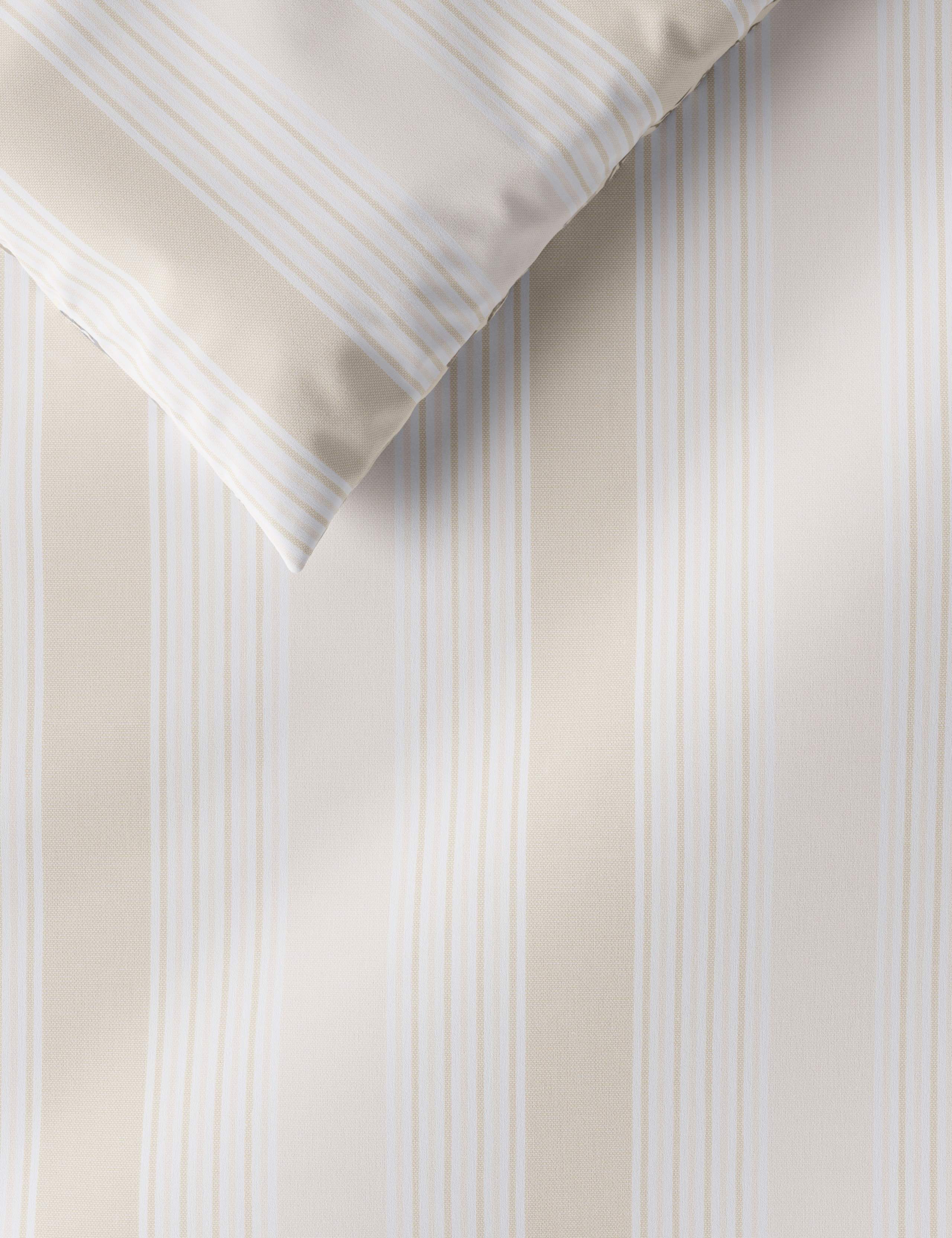 Cotton Rich Striped Bedding Set 2 of 4