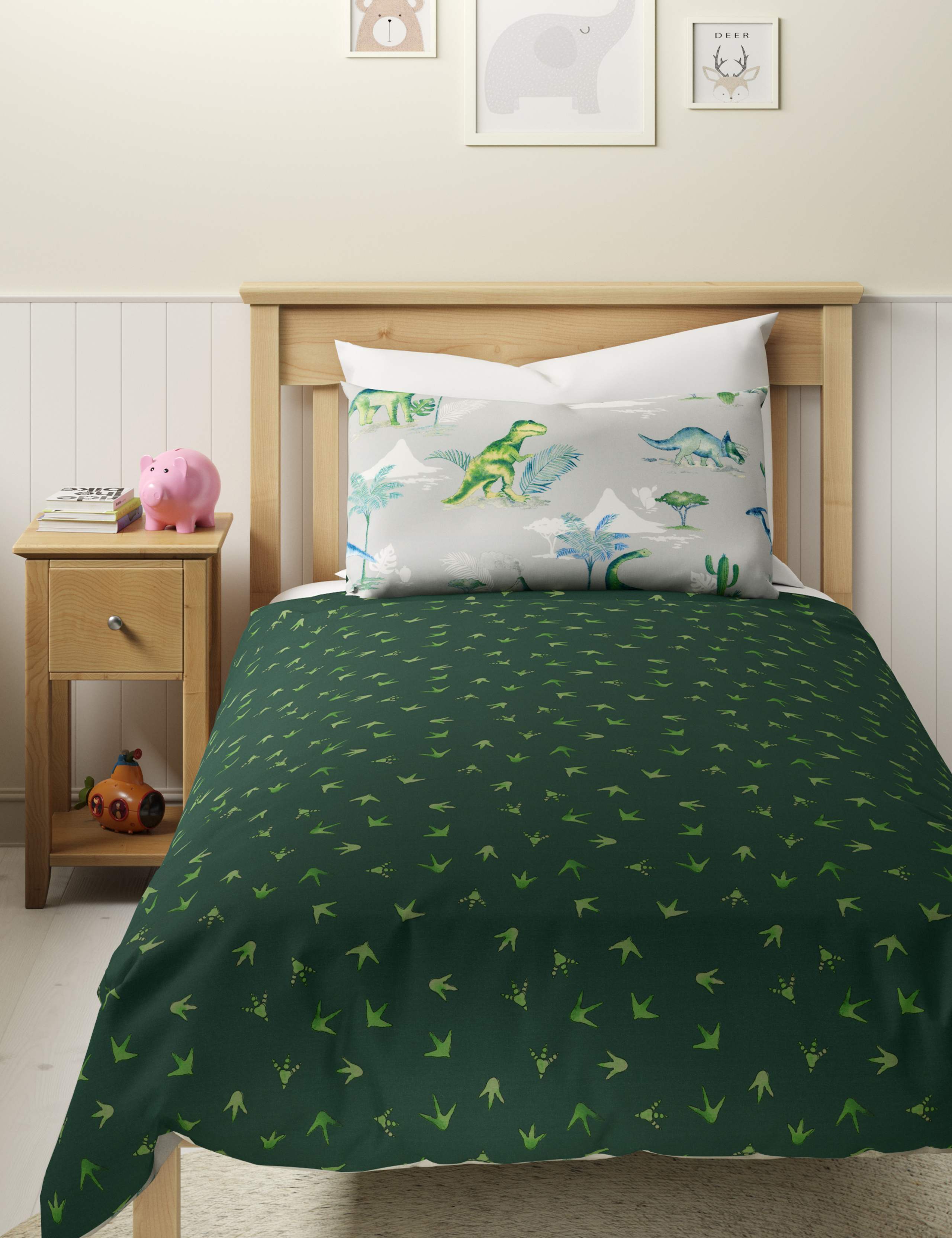 Cotton Rich Dinosaur Bedding Set 3 of 5
