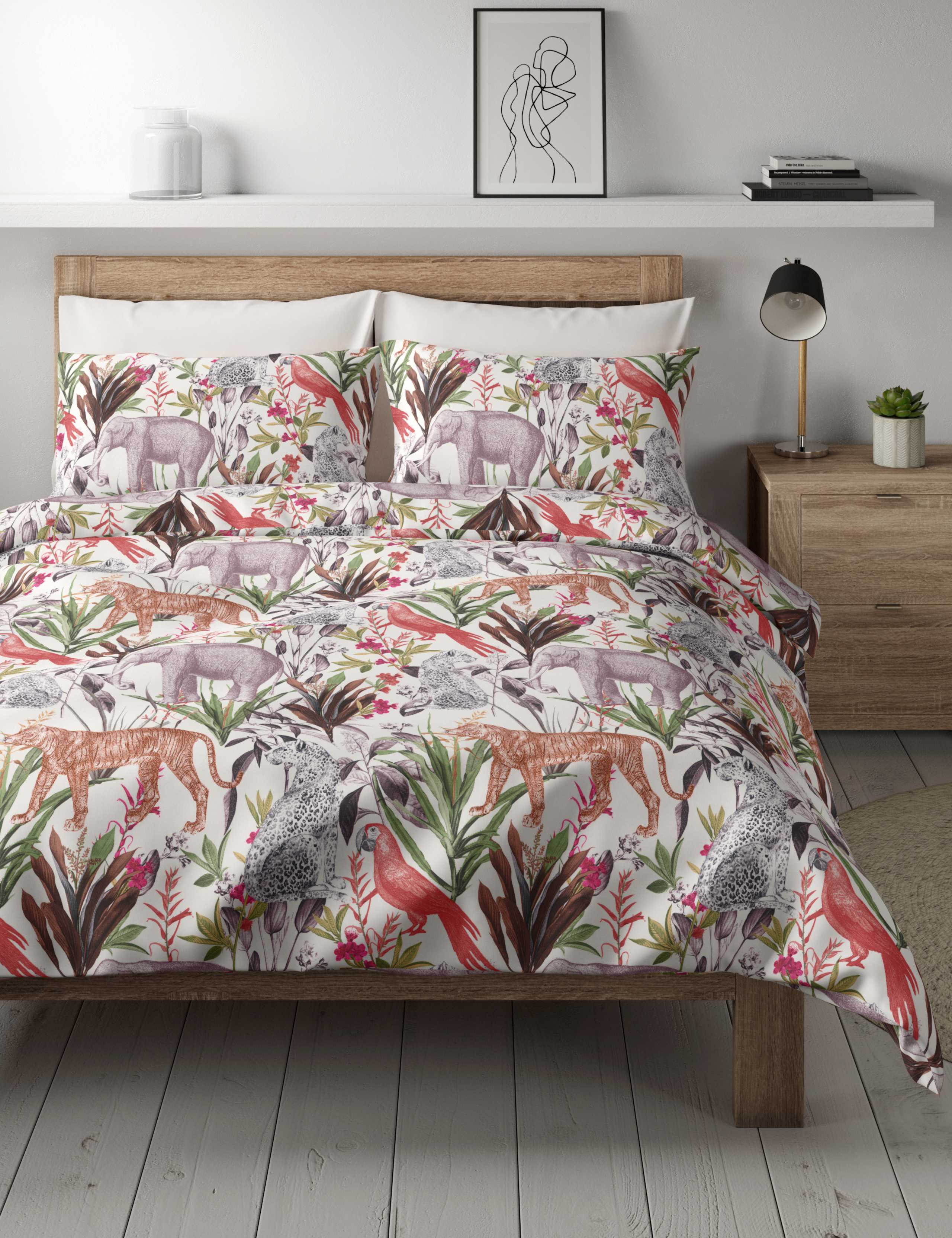 Cotton Rich Jungle Bedding Set 1 of 4