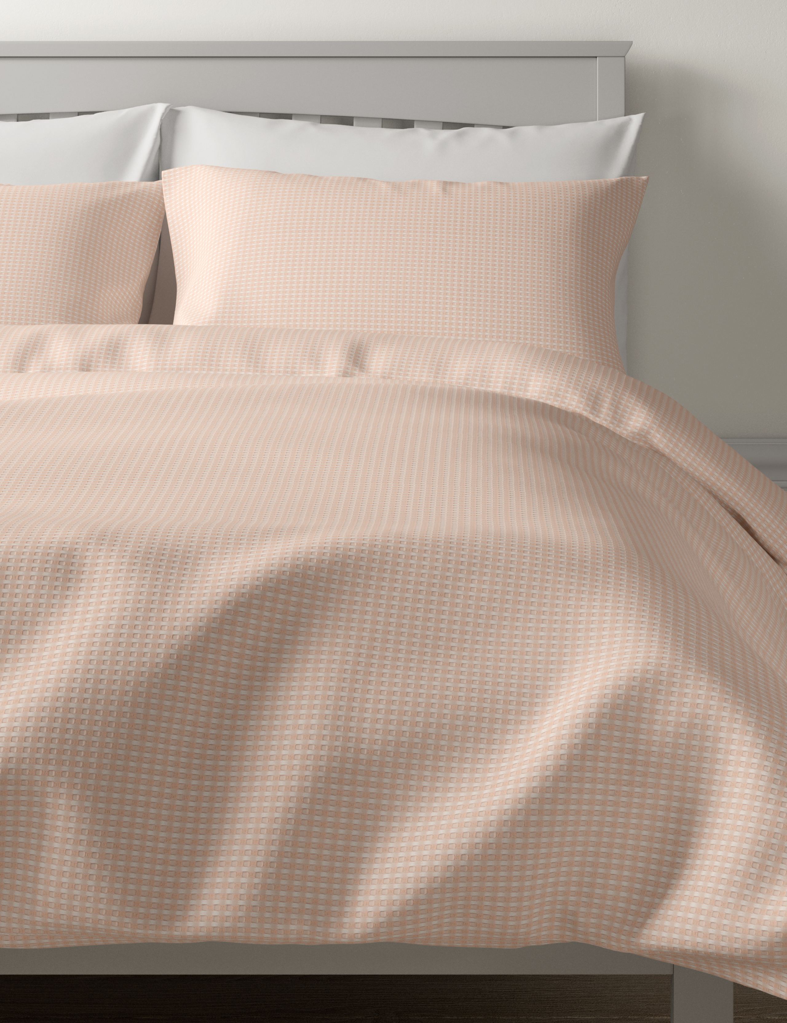Pure Cotton Waffle Bedding Set 4 of 4