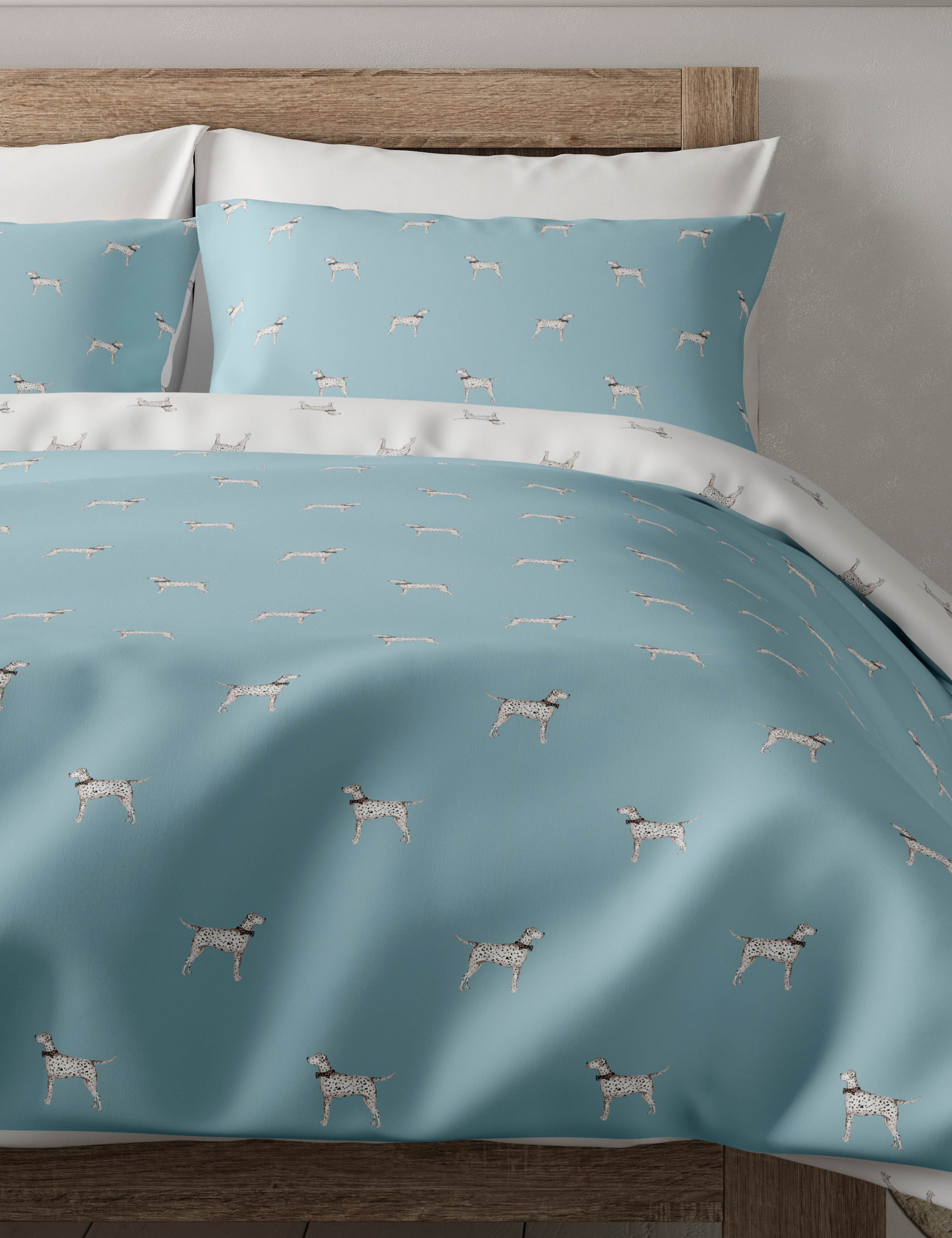 Cotton Mix Dalmatian Bedding Set 4 of 4