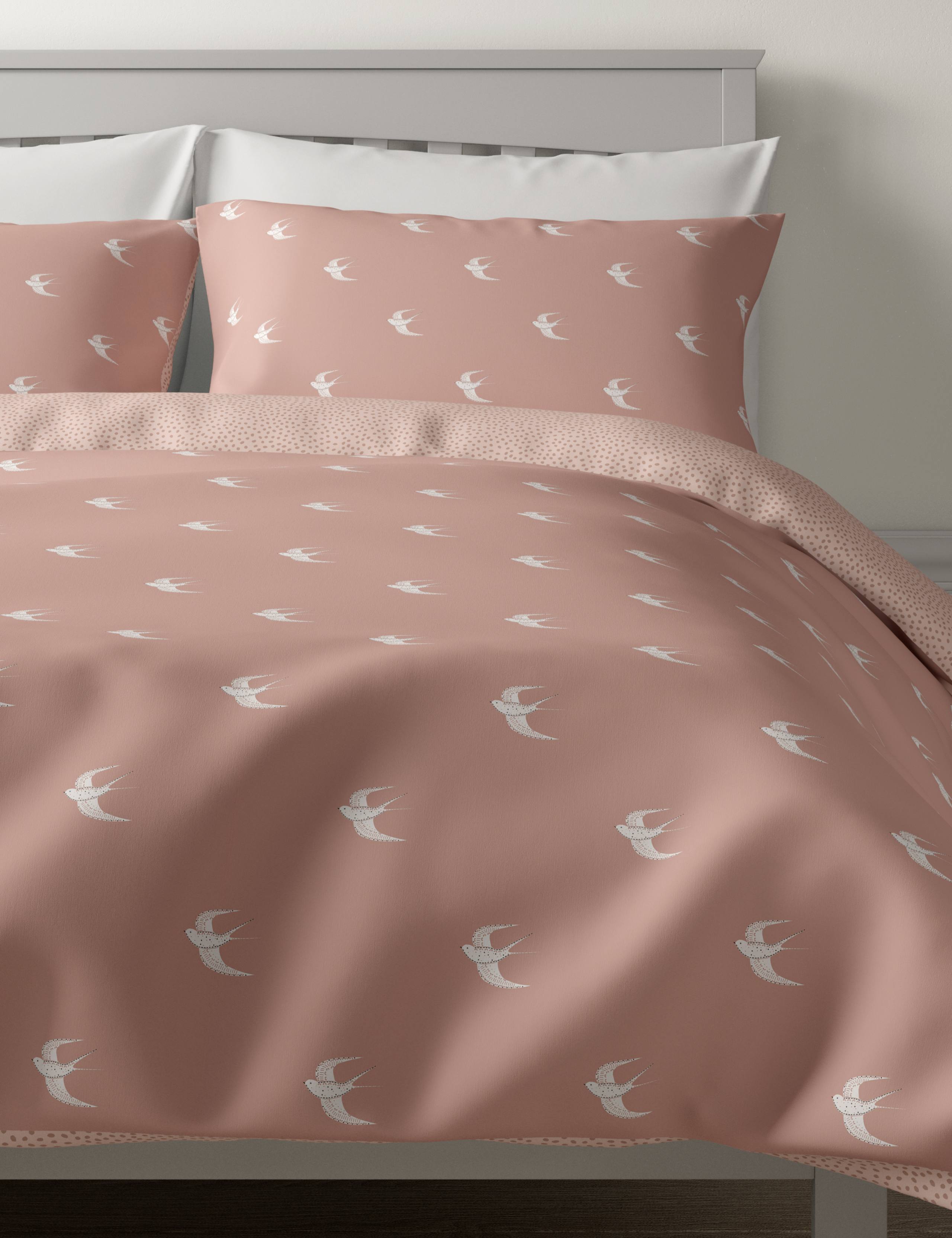 Cotton Mix Bird Bedding Set 4 of 5