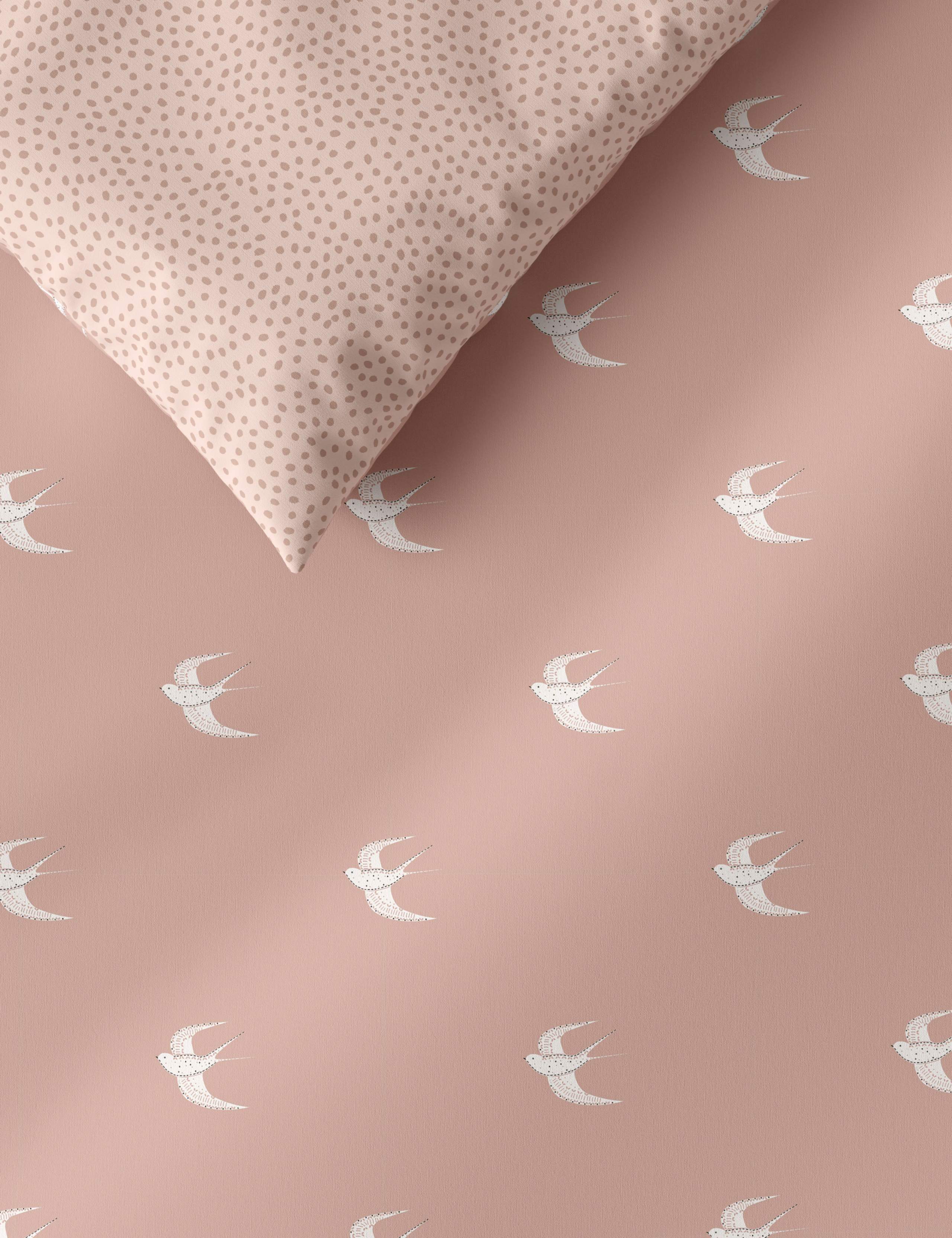 Cotton Mix Bird Bedding Set 2 of 5