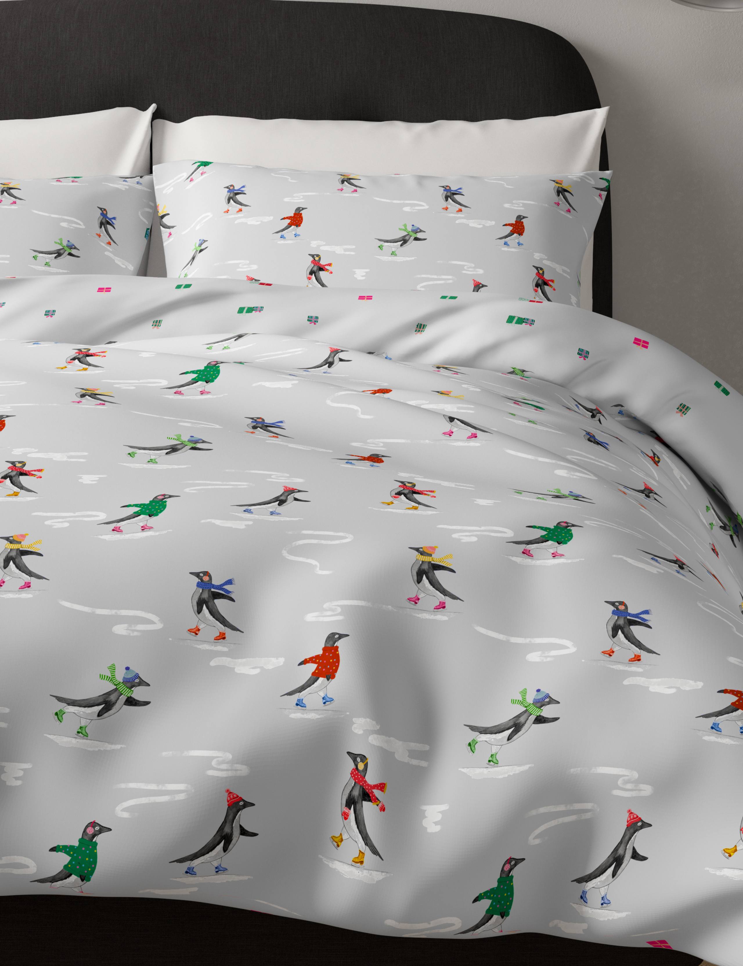 Cotton Rich Penguin Bedding Set 4 of 5