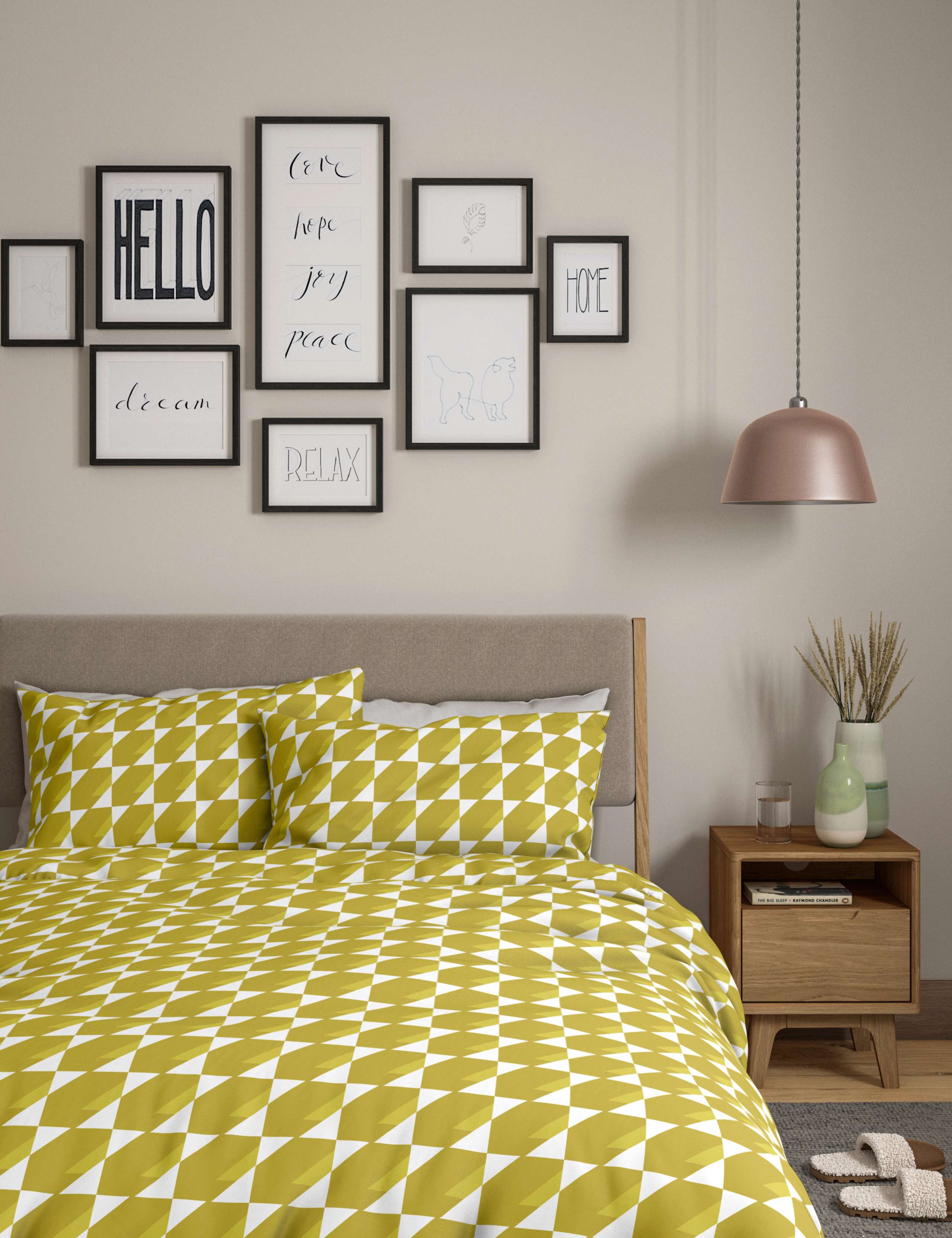 2 Pack Cotton Mix Geometric Bedding Sets 1 of 5