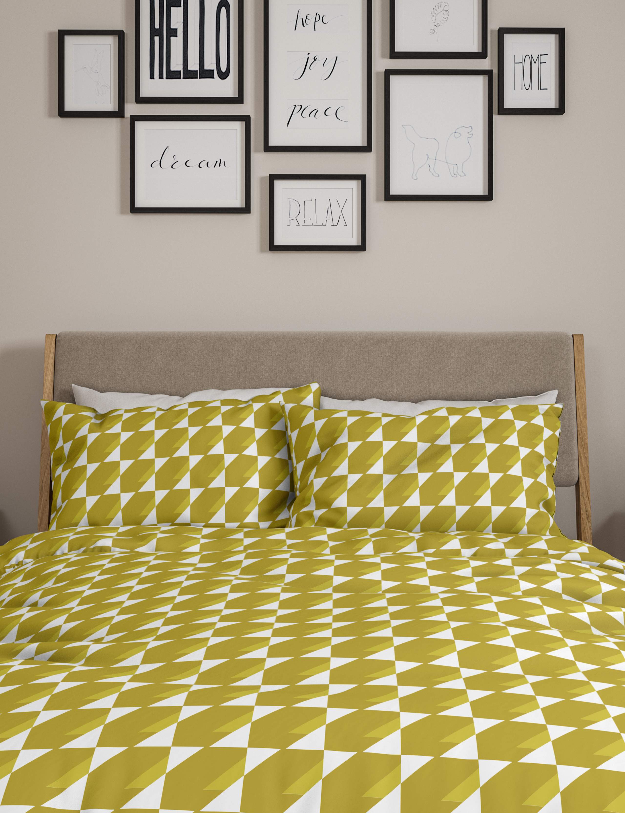 2 Pack Cotton Mix Geometric Bedding Sets 4 of 5