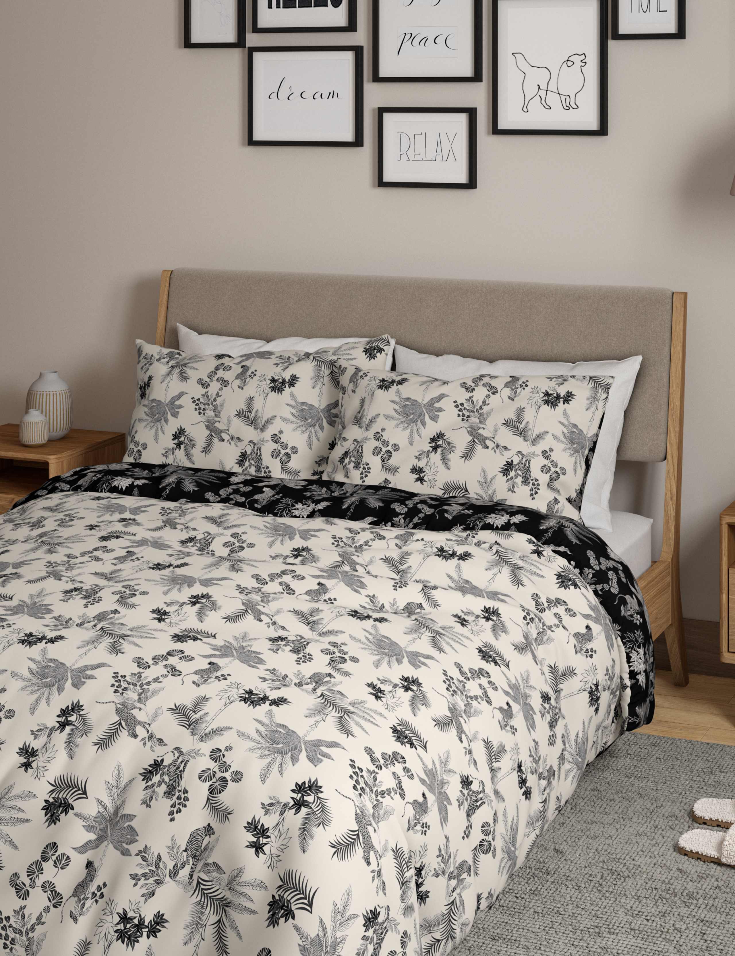 Pure Cotton Cheetah Bedding Set 3 of 5
