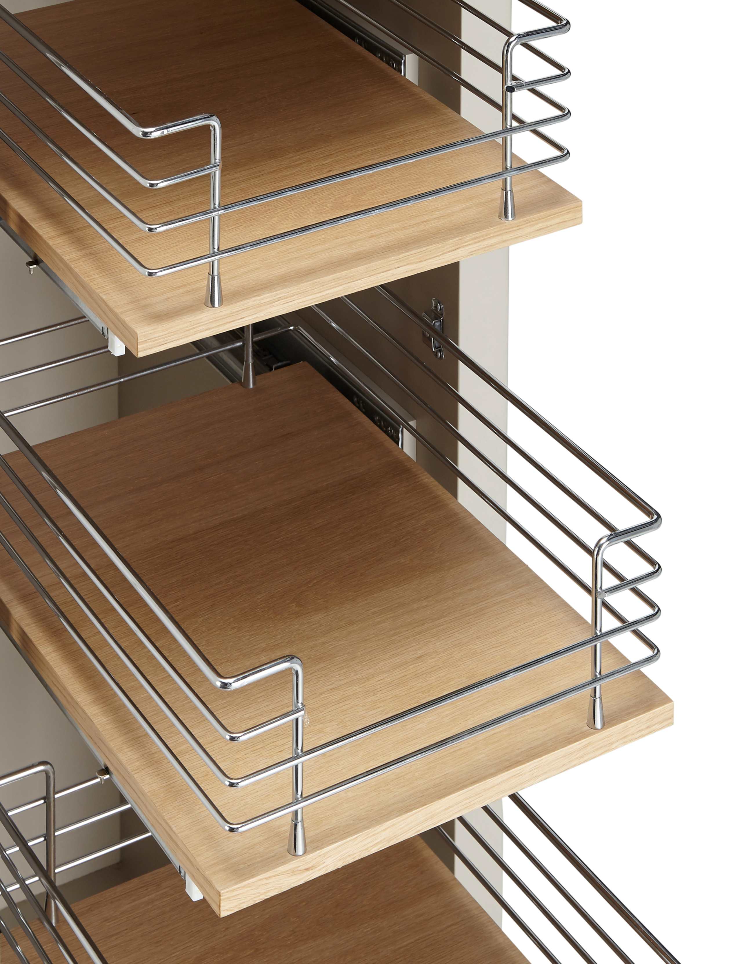 Padstow Pull Out Larder Unit Putty 4 of 6