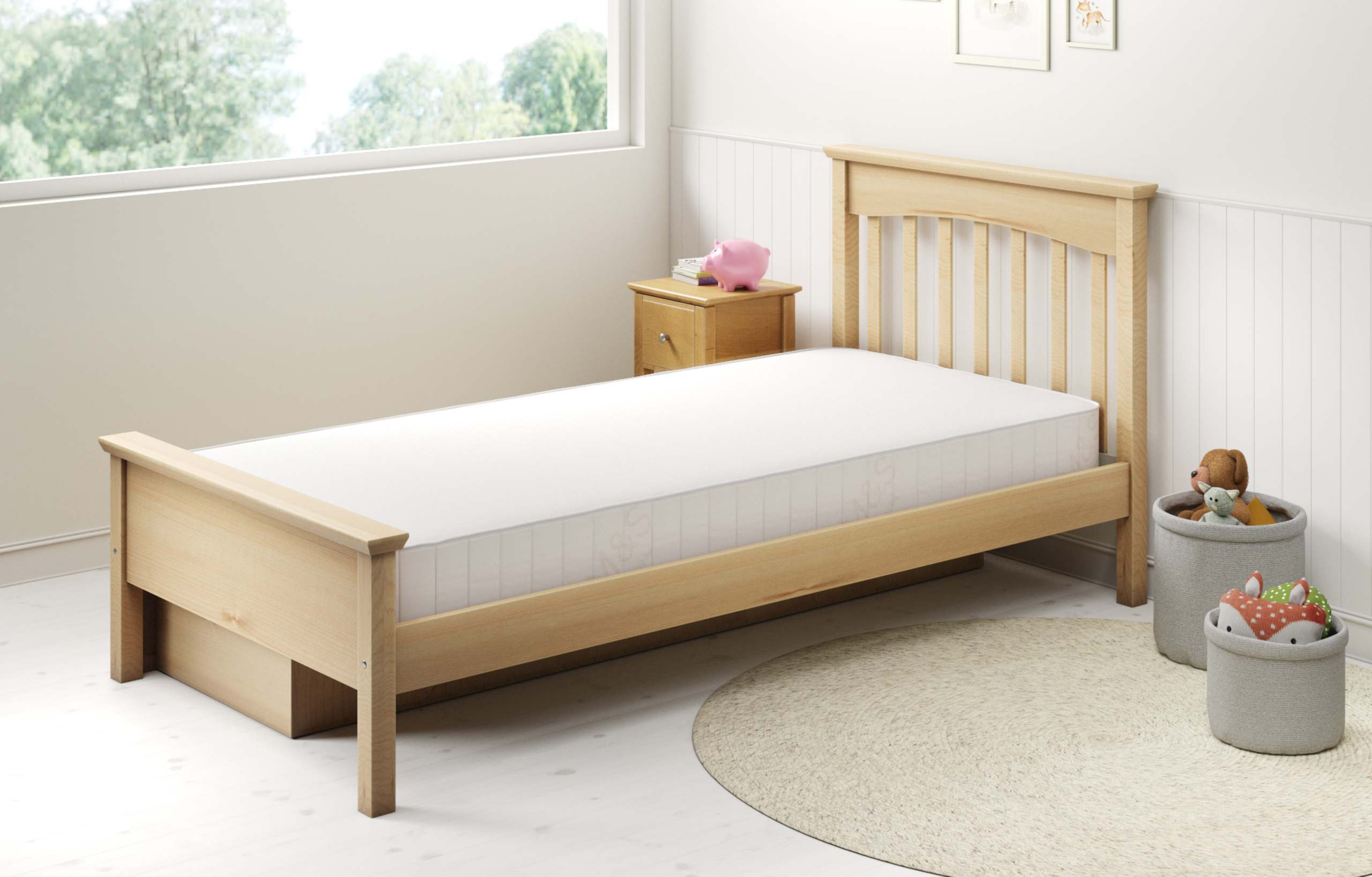 Turnable 192 Open Coil Waterproof Mattress 3 of 7