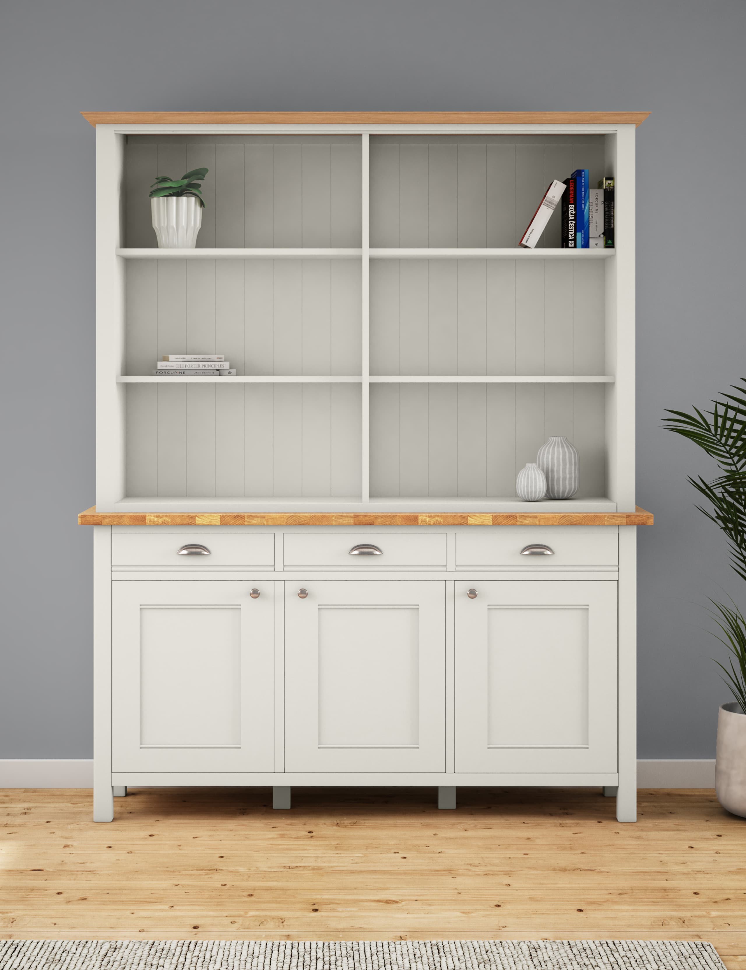 Padstow 3 Door Dresser Top 2 of 6