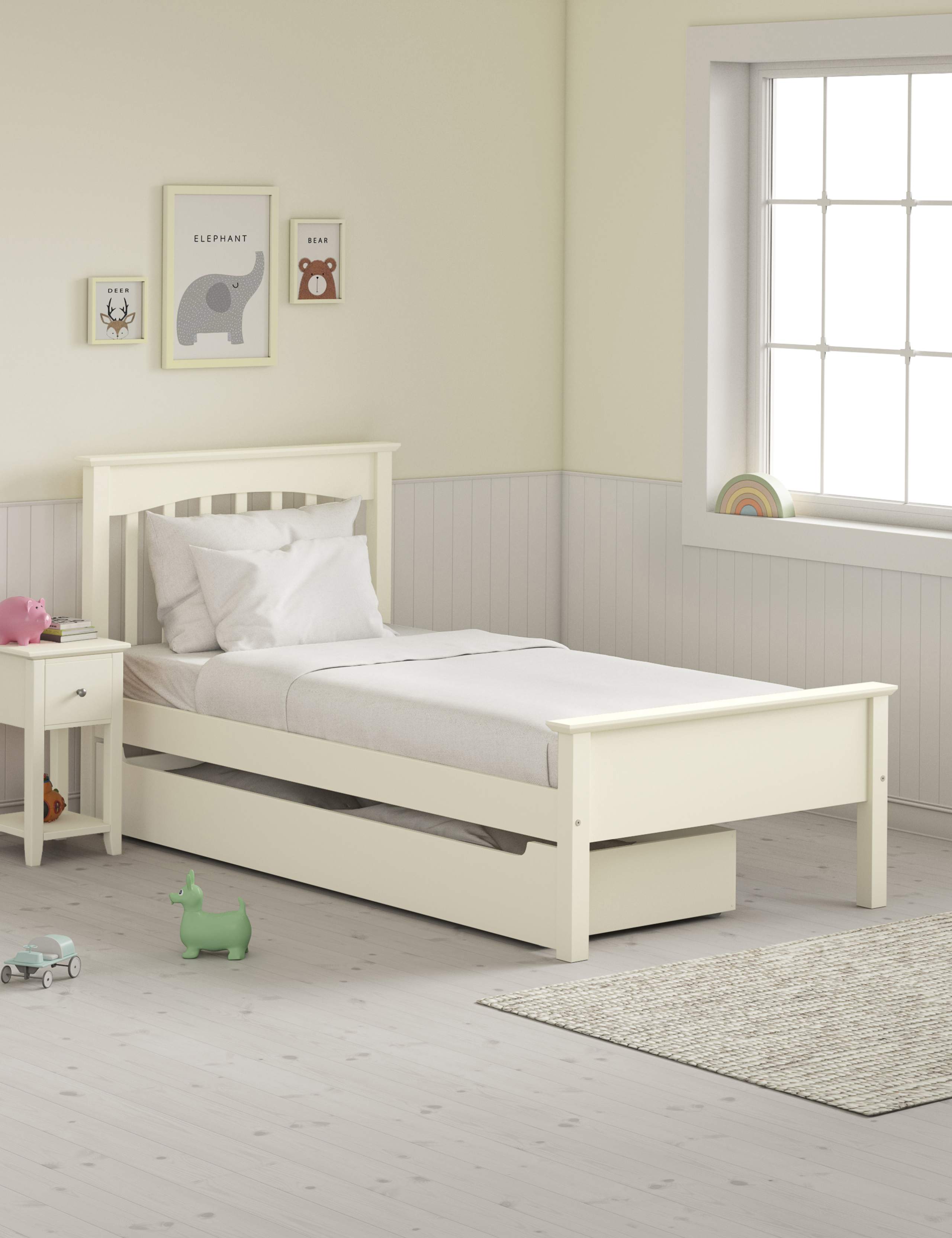 Hastings Ivory Kids Storage Bed 2 of 9