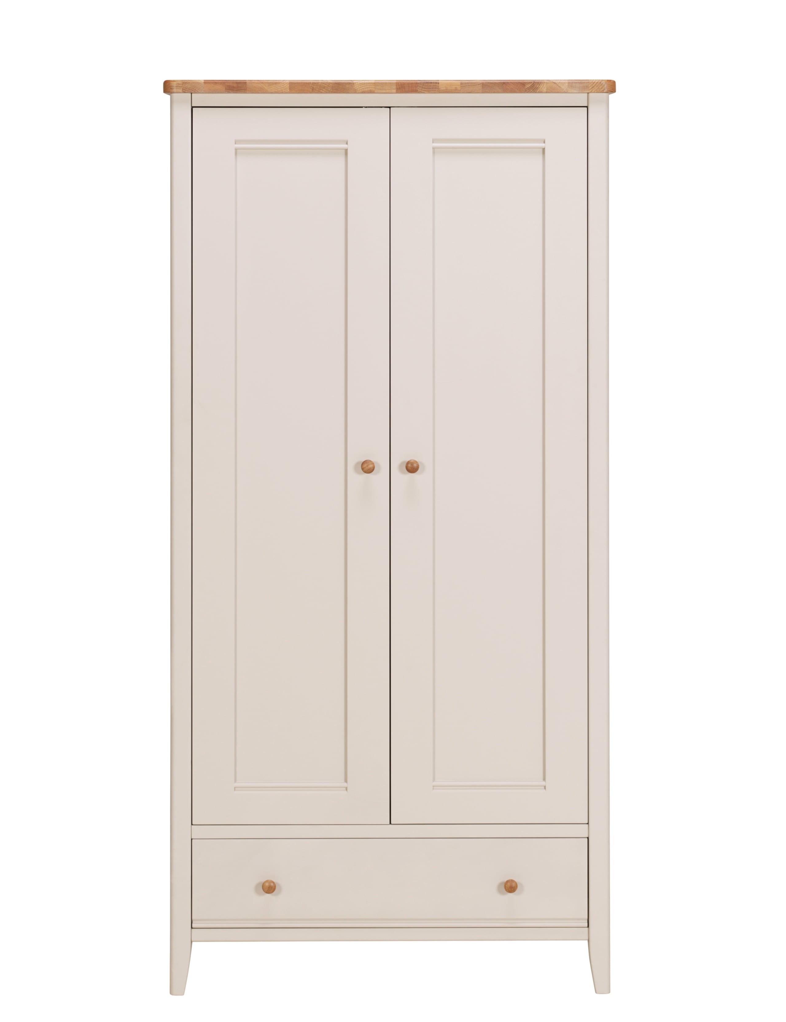 Winchester Kids Double Wardrobe - Putty 1 of 7