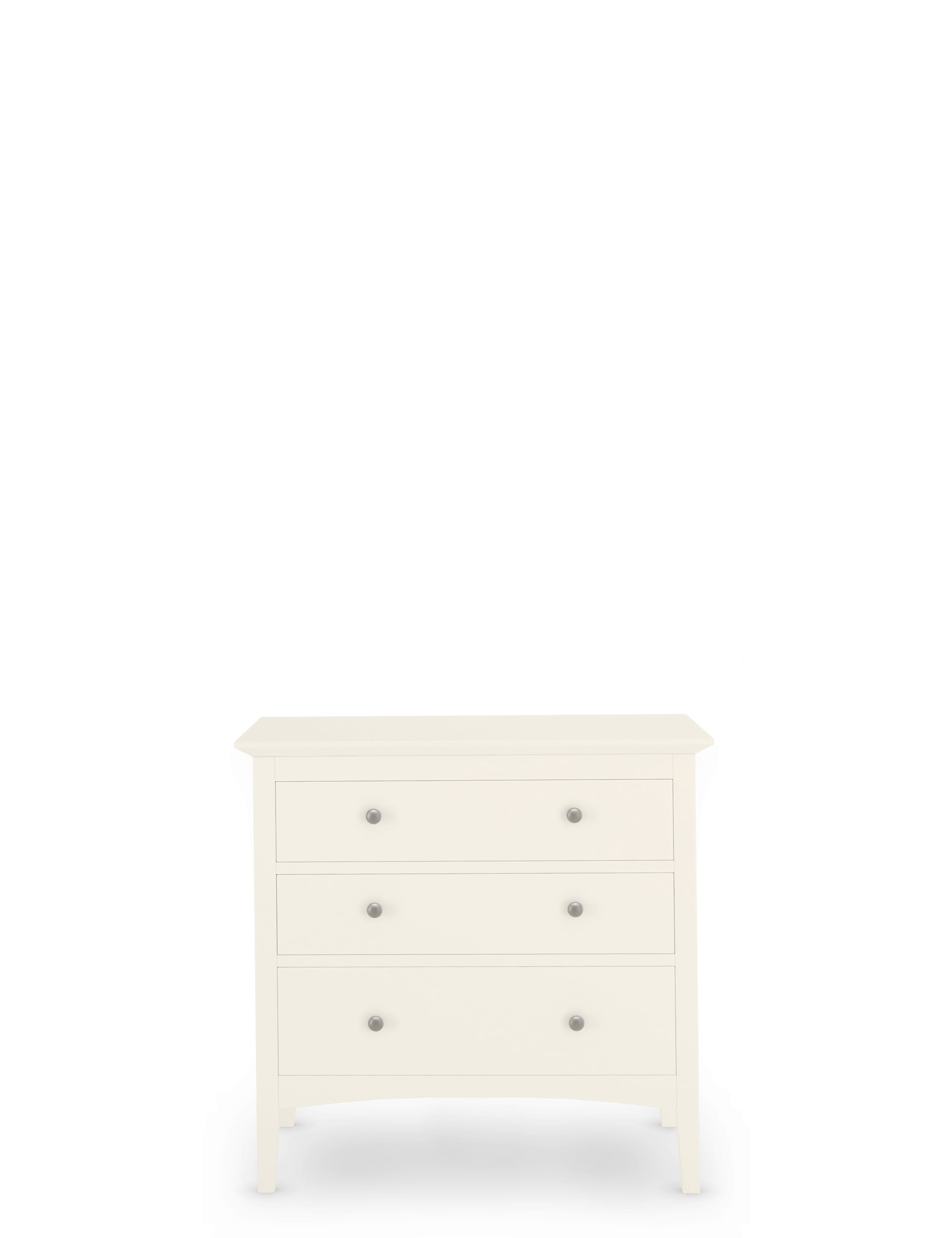 Hastings Ivory 3 Drawer Chest 2 of 9