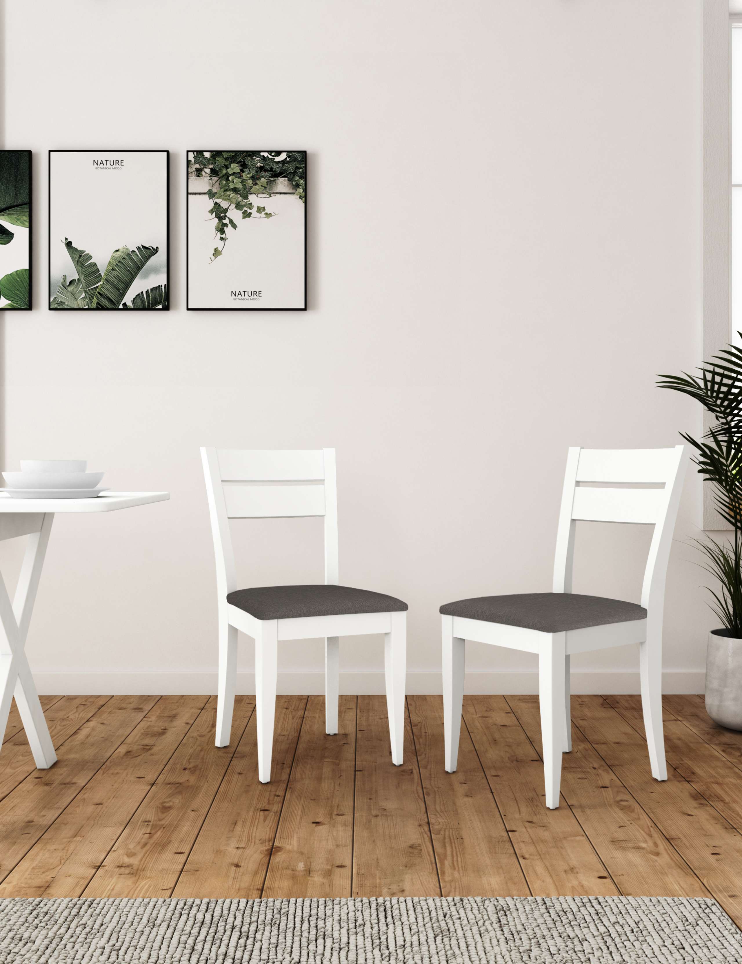 Set of 2 Willow Dining Chairs 2 of 7