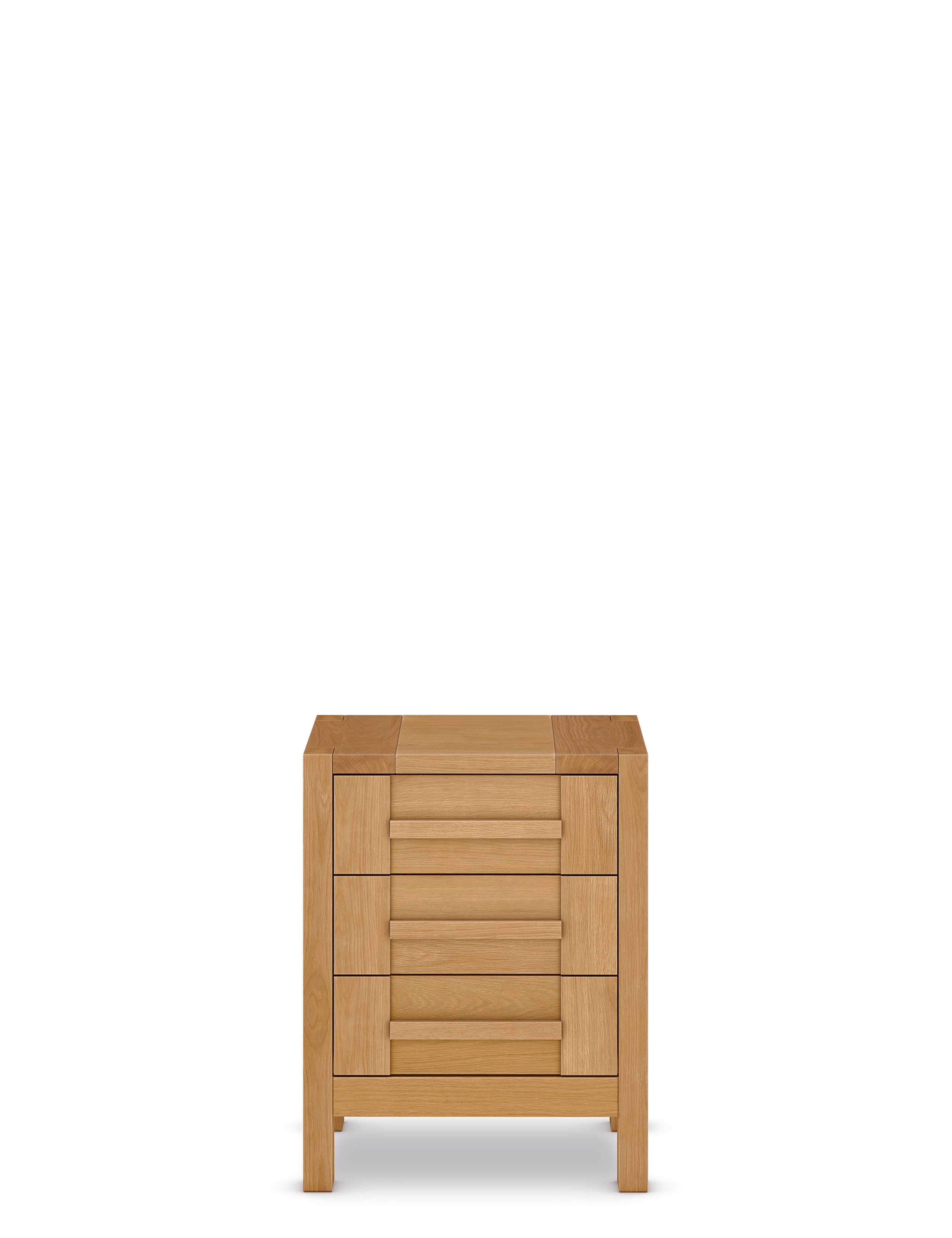 Sonoma™ 3 Drawer Bedside Table 2 of 10