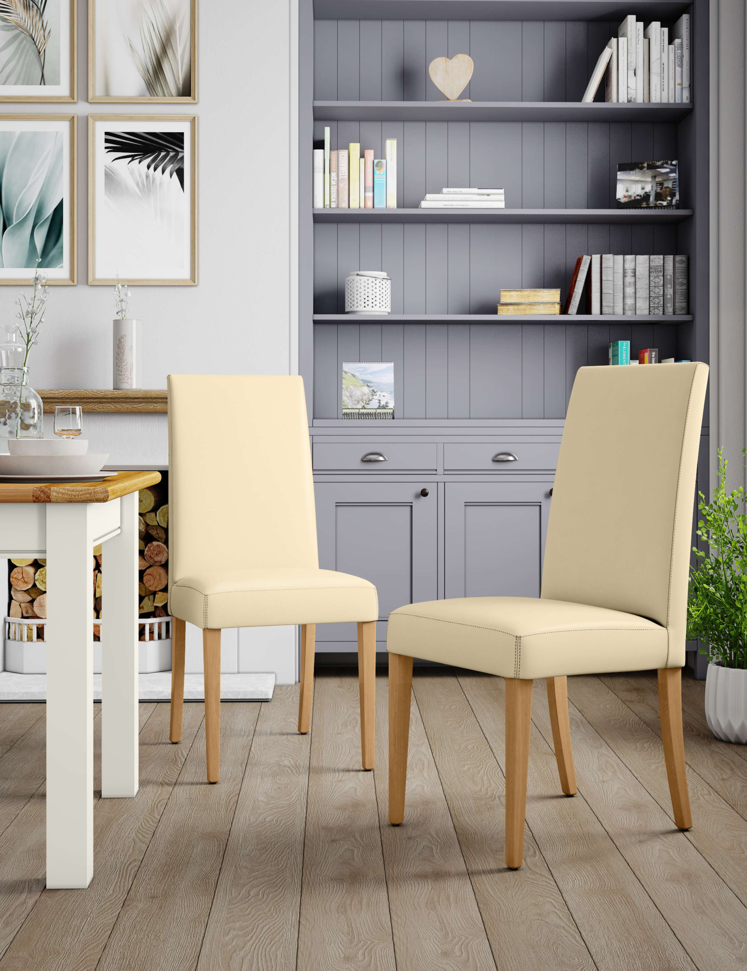 Set of 2 Alton Dining Chairs 2 of 9