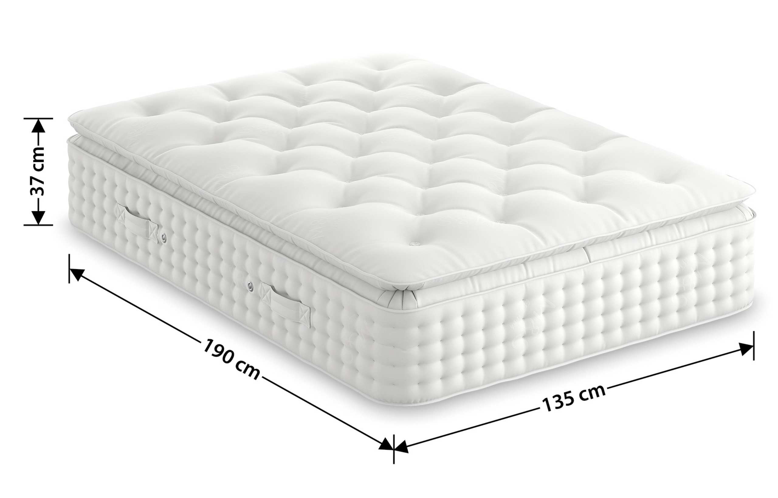 Cashmere & Merino 2250 Pocket Spring Medium Mattress 5 of 7