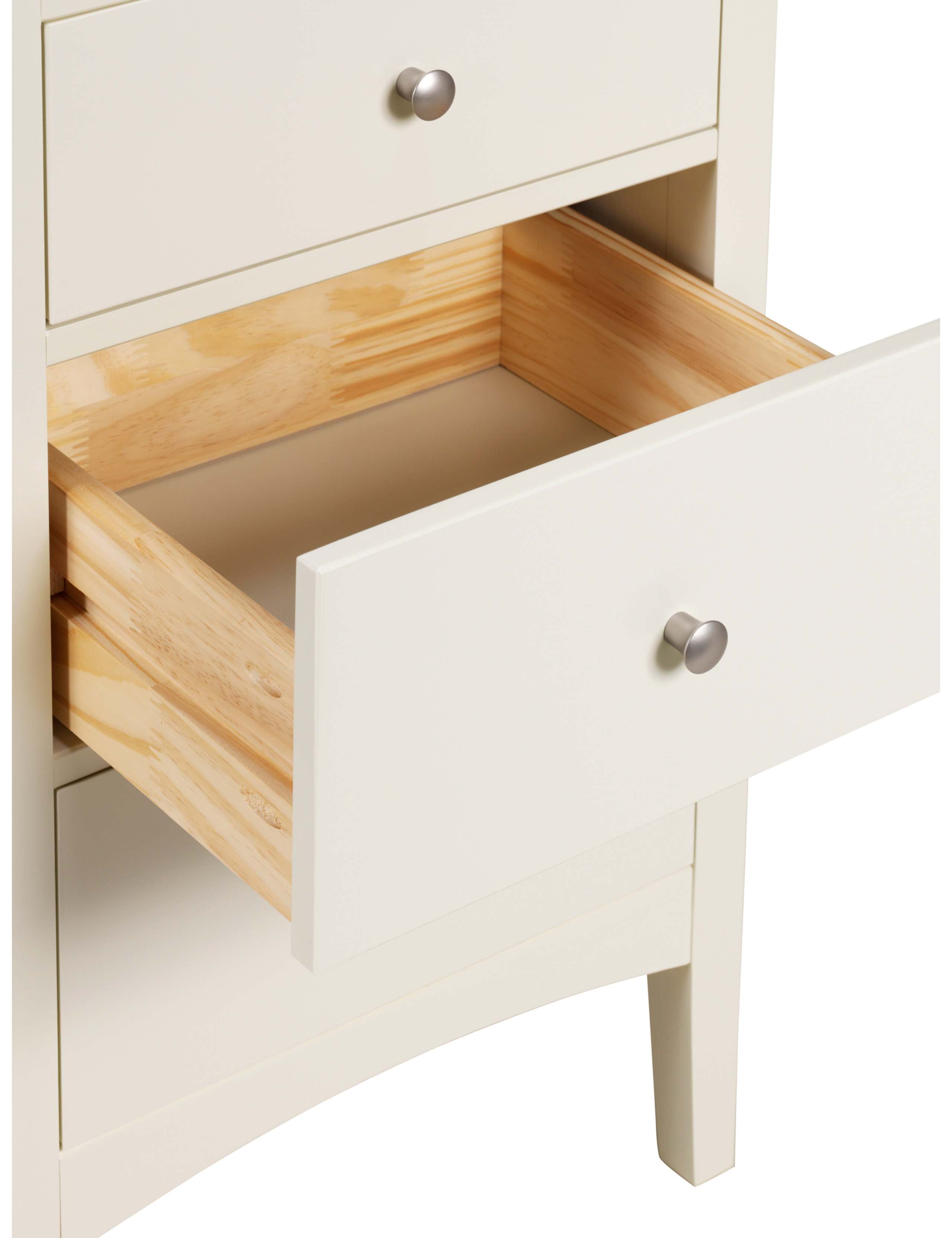 Hastings Ivory Tall 6 Drawer Chest 6 of 9