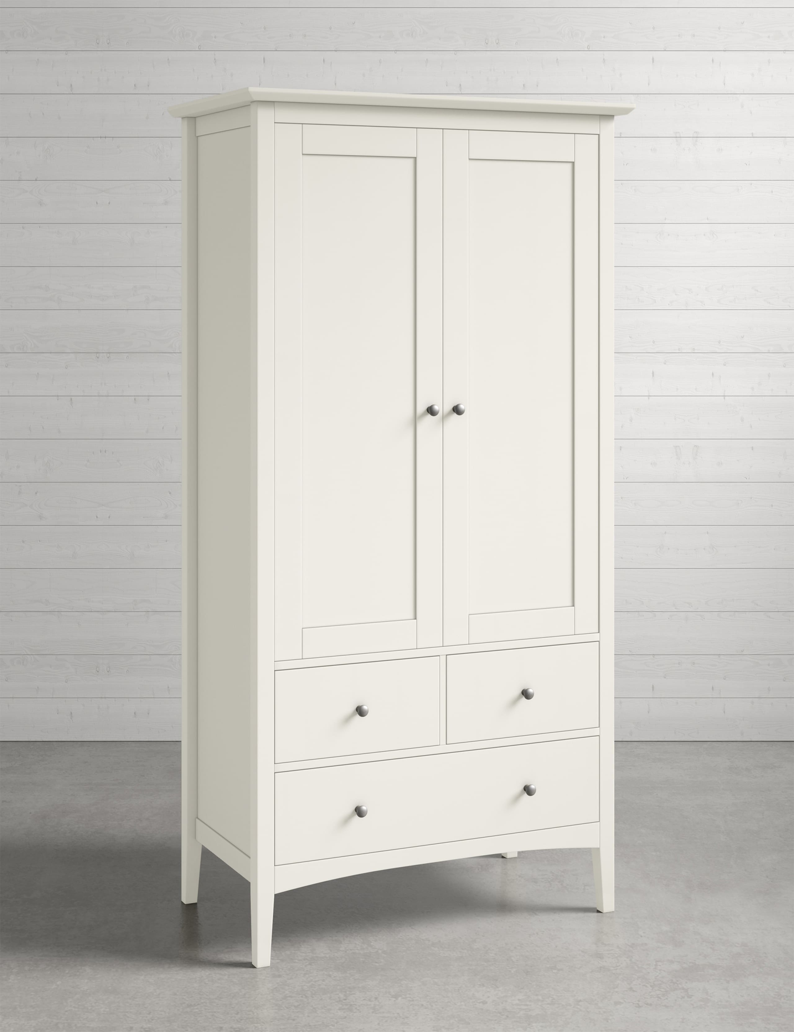 Hastings Ivory Double Wardrobe 2 of 8