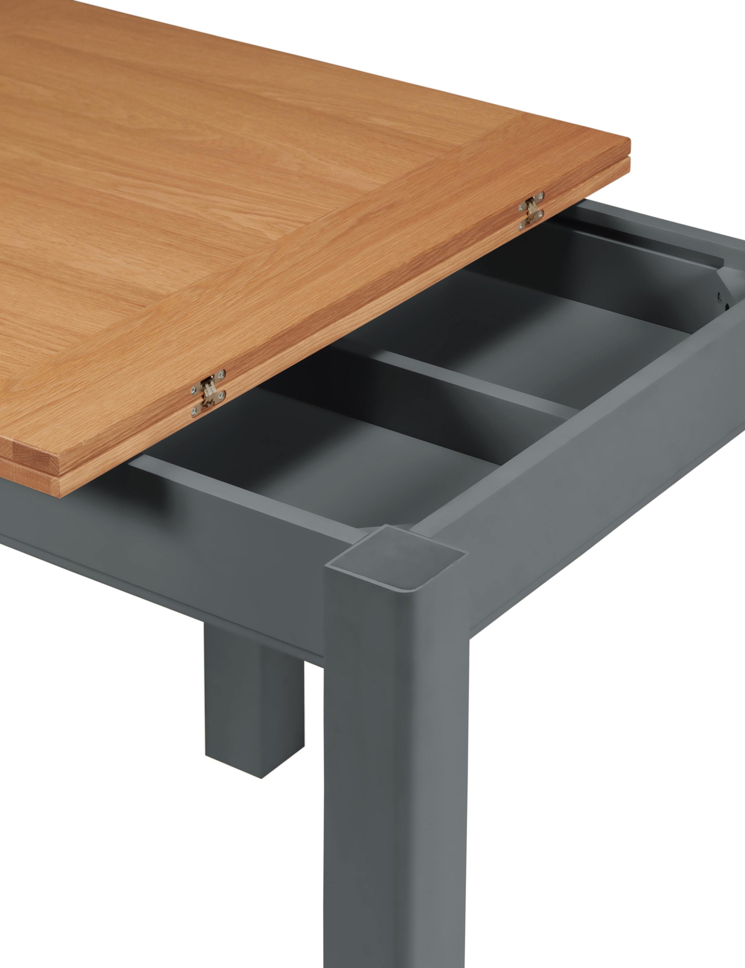Padstow Square Extending Dining Table 4 of 5