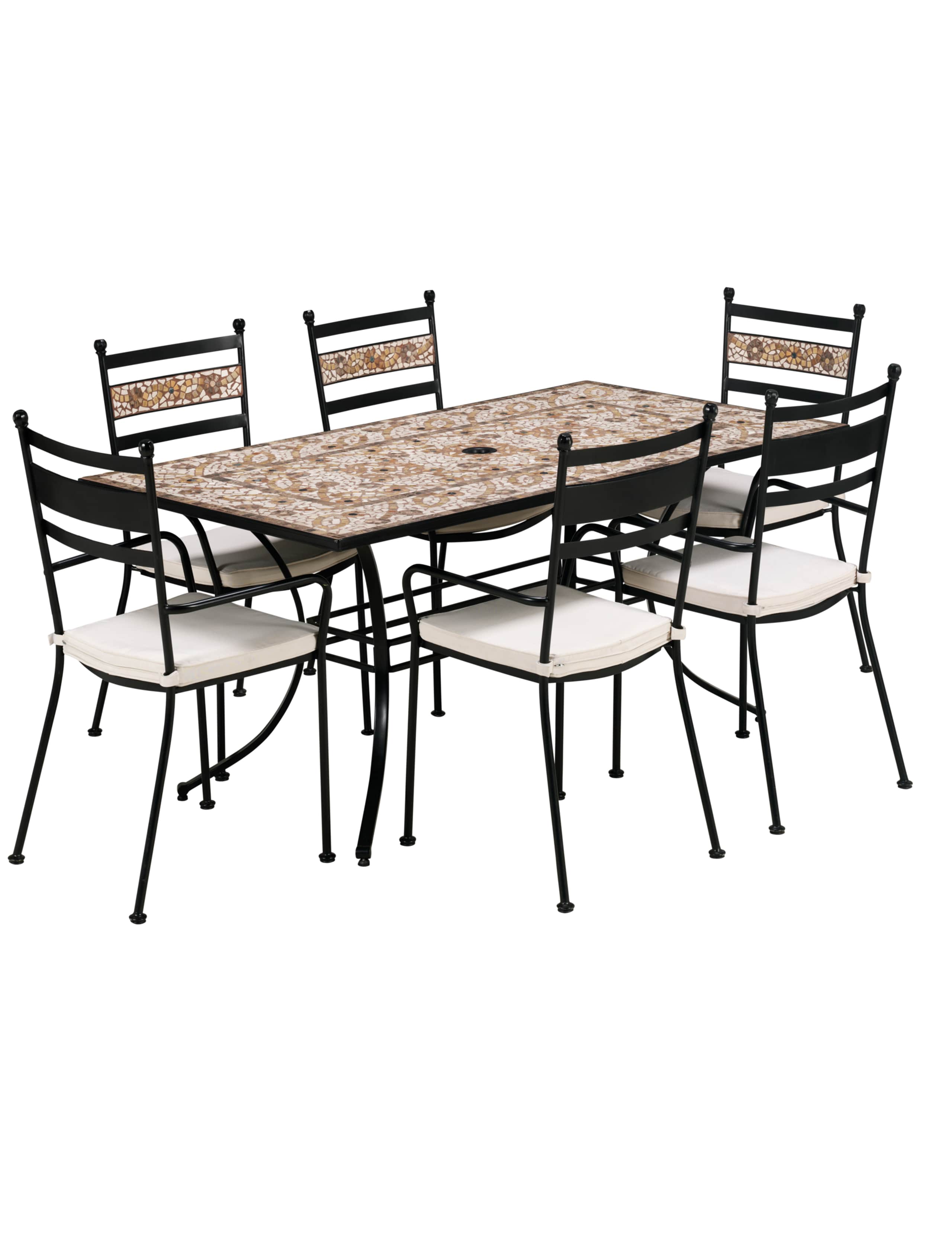 Verona Dining Table & 6 Chairs 1 of 6
