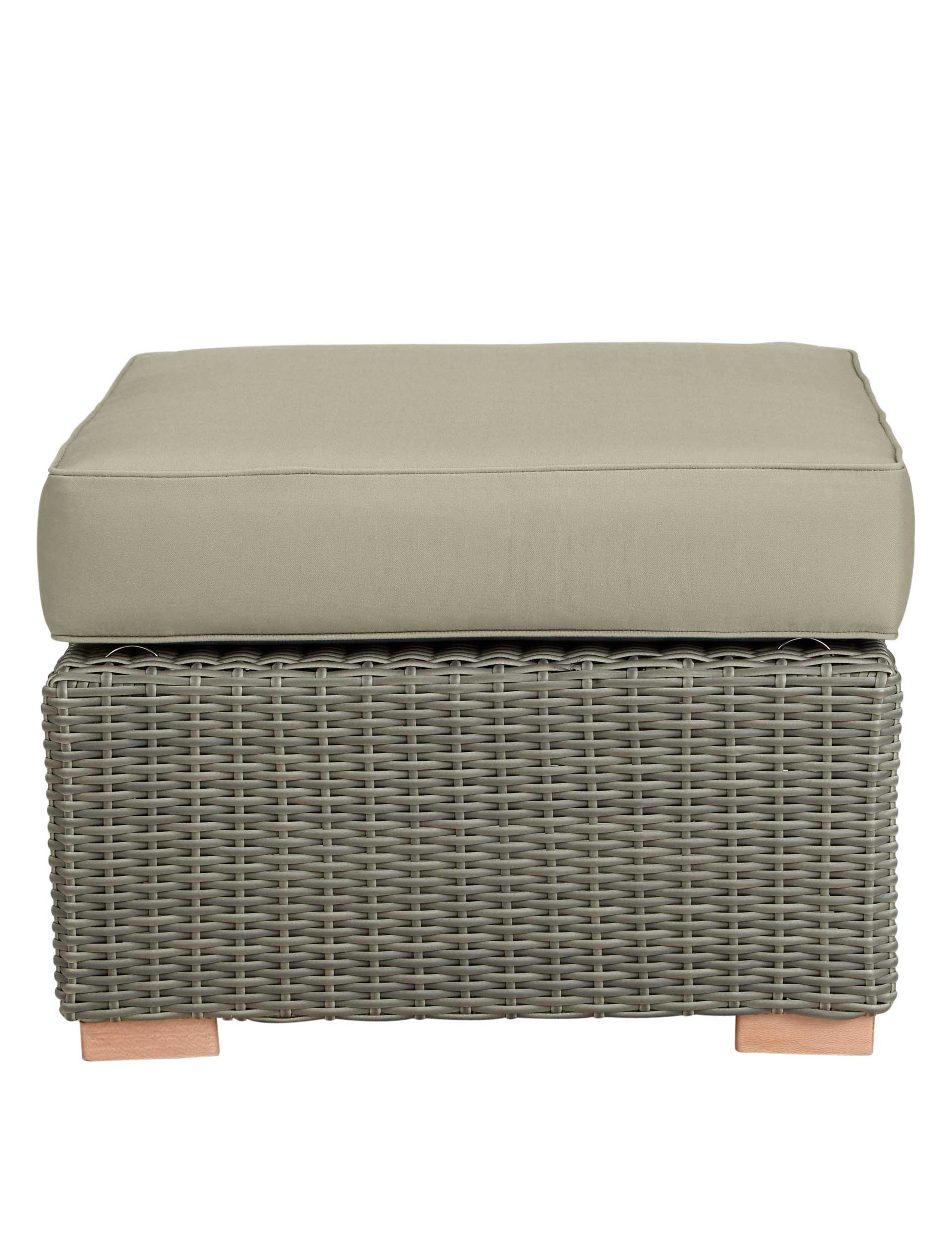 Marlow Footstool - Grey 1 of 5