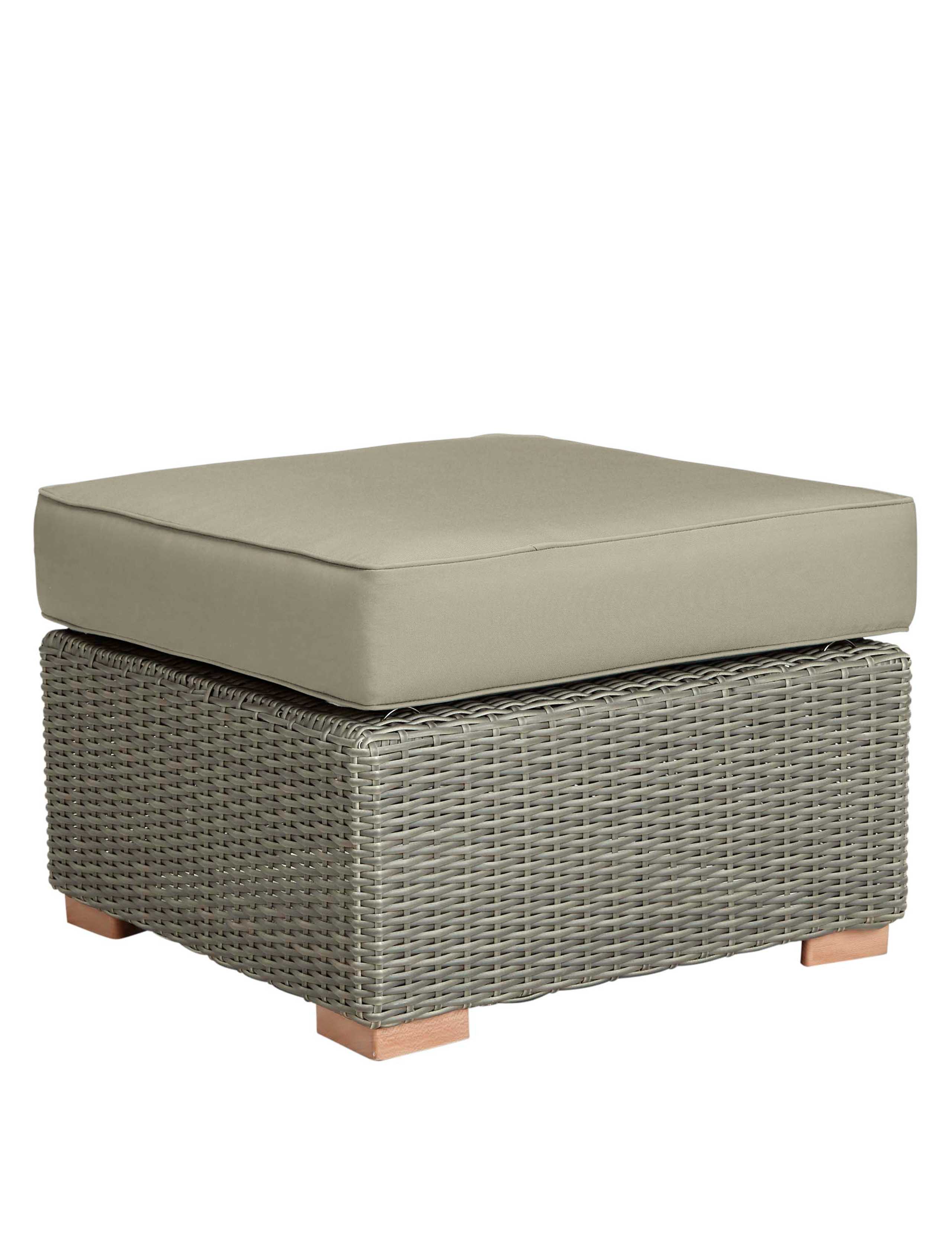 Marlow Footstool - Grey 2 of 5