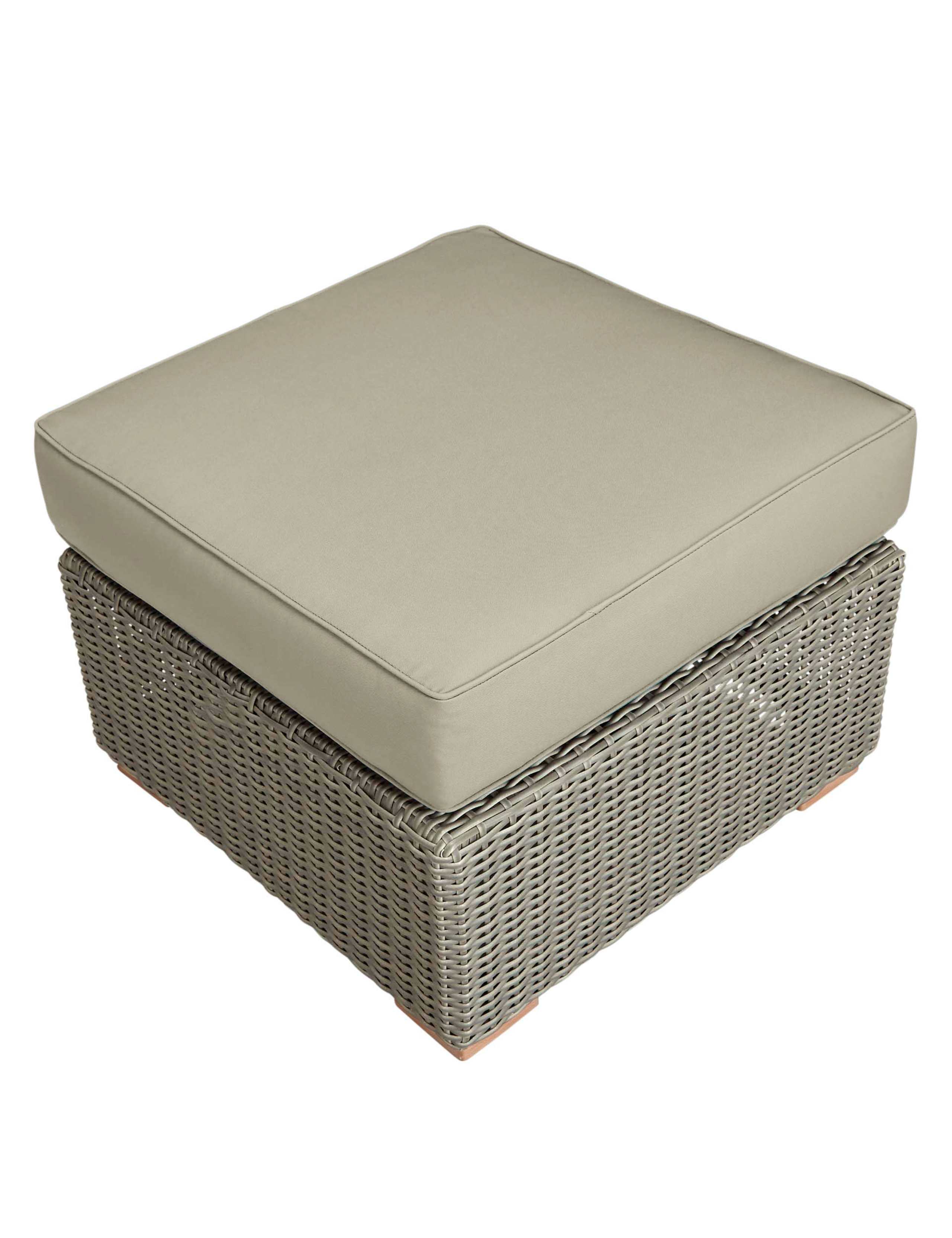 Marlow Footstool - Grey 3 of 5