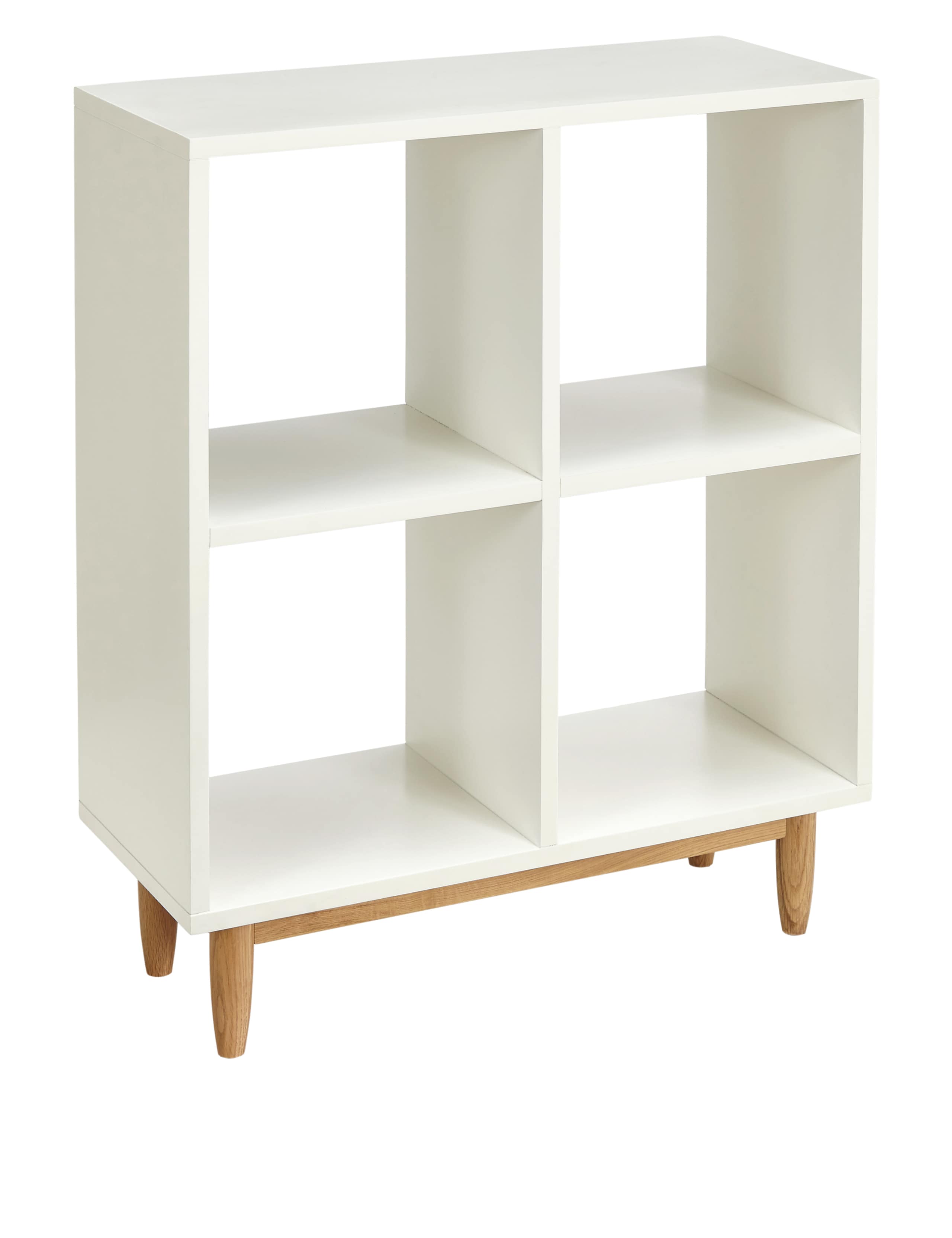 Alto Painted Low Bookcase White 2 of 4