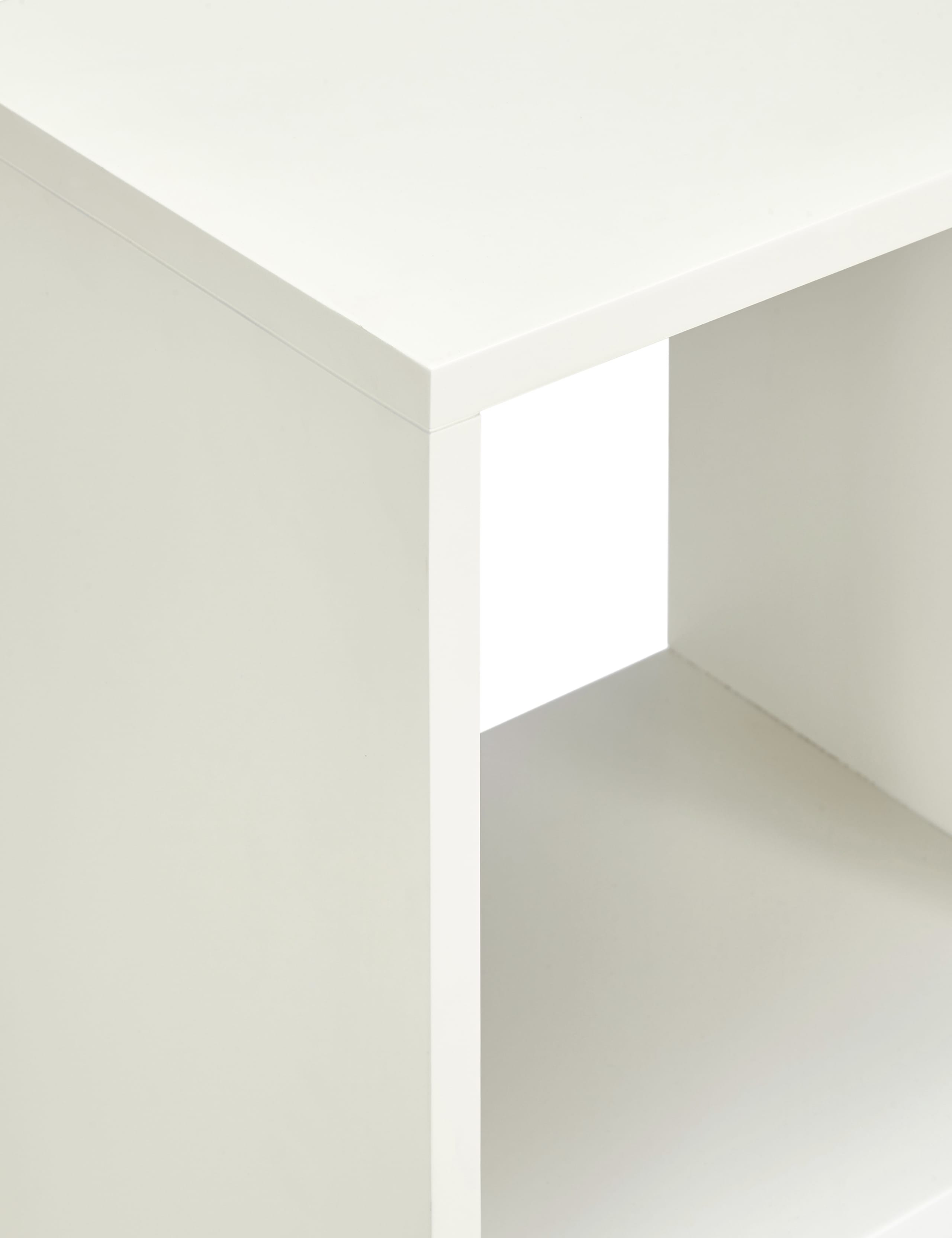 Alto Painted Low Bookcase White 3 of 4