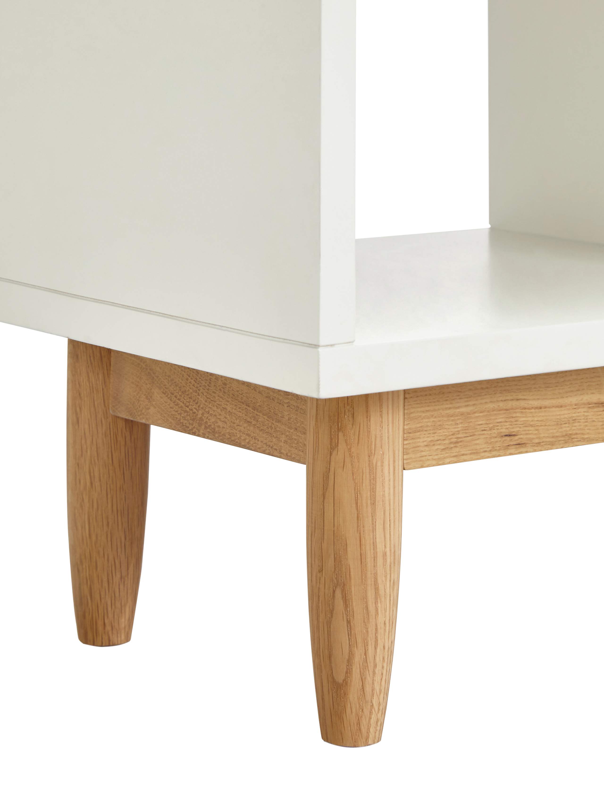 Alto Painted Low Bookcase White 4 of 4