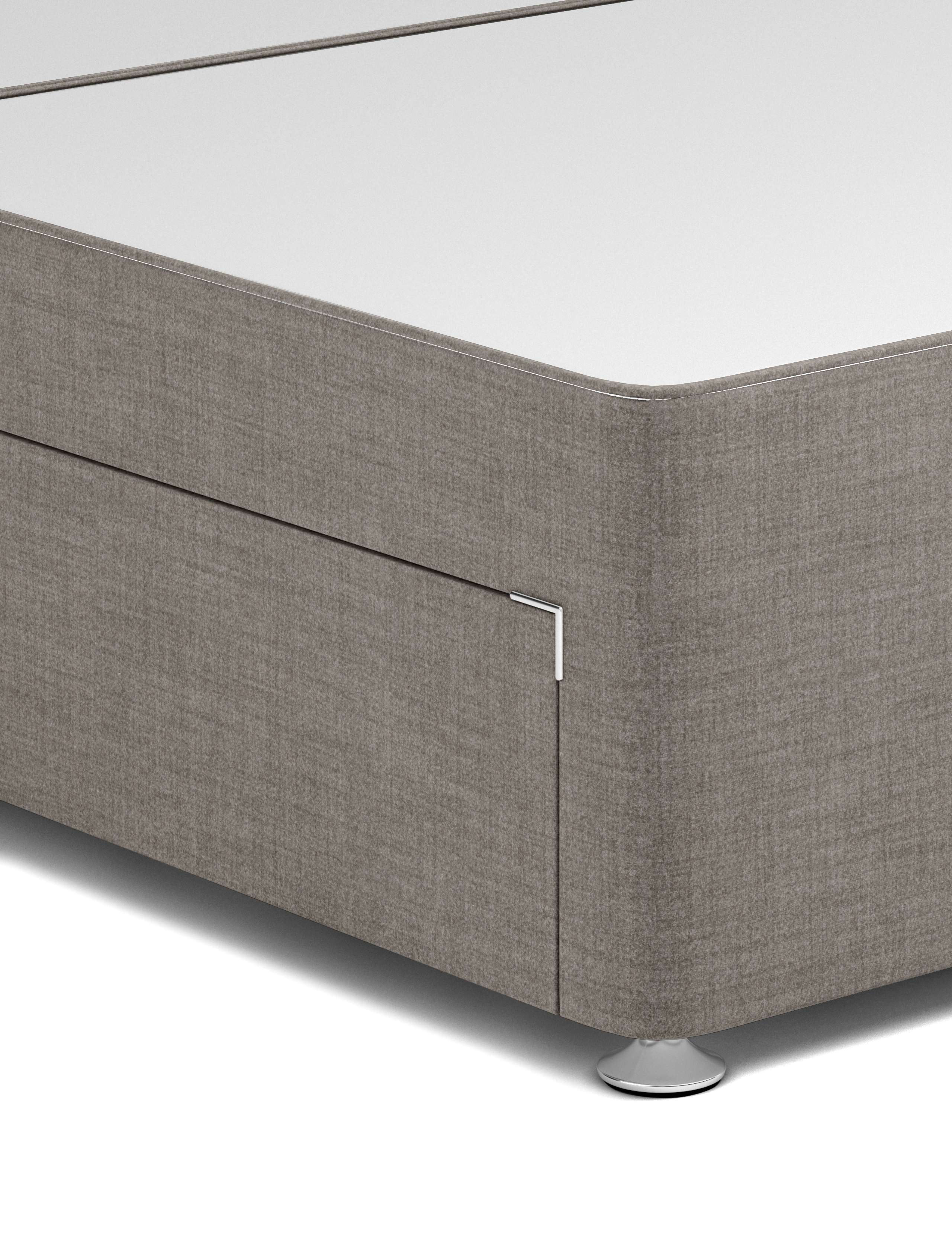 Classic firm top 4 drawer divan 2 of 5