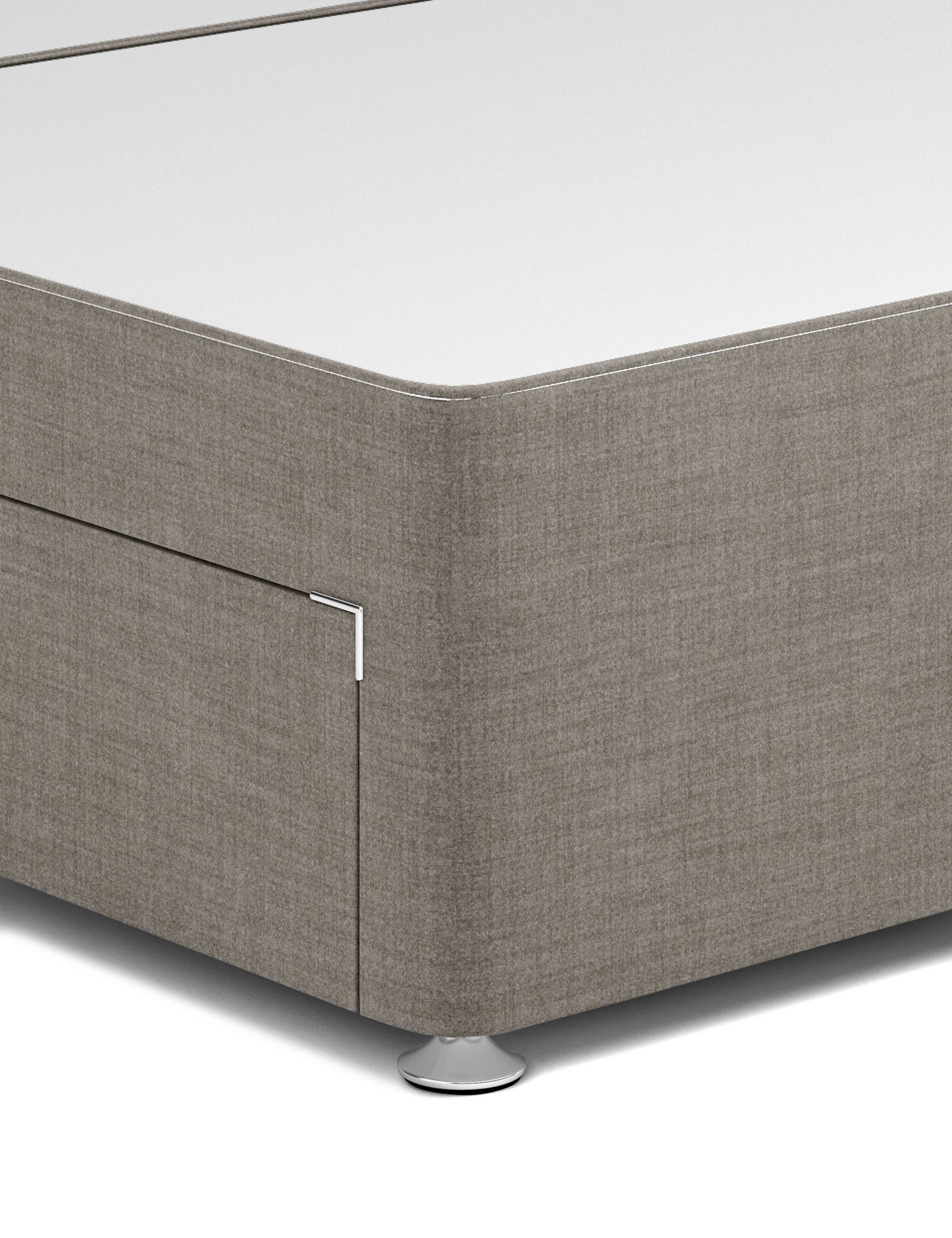 Classic sprung 2 drawer divan 2 of 5