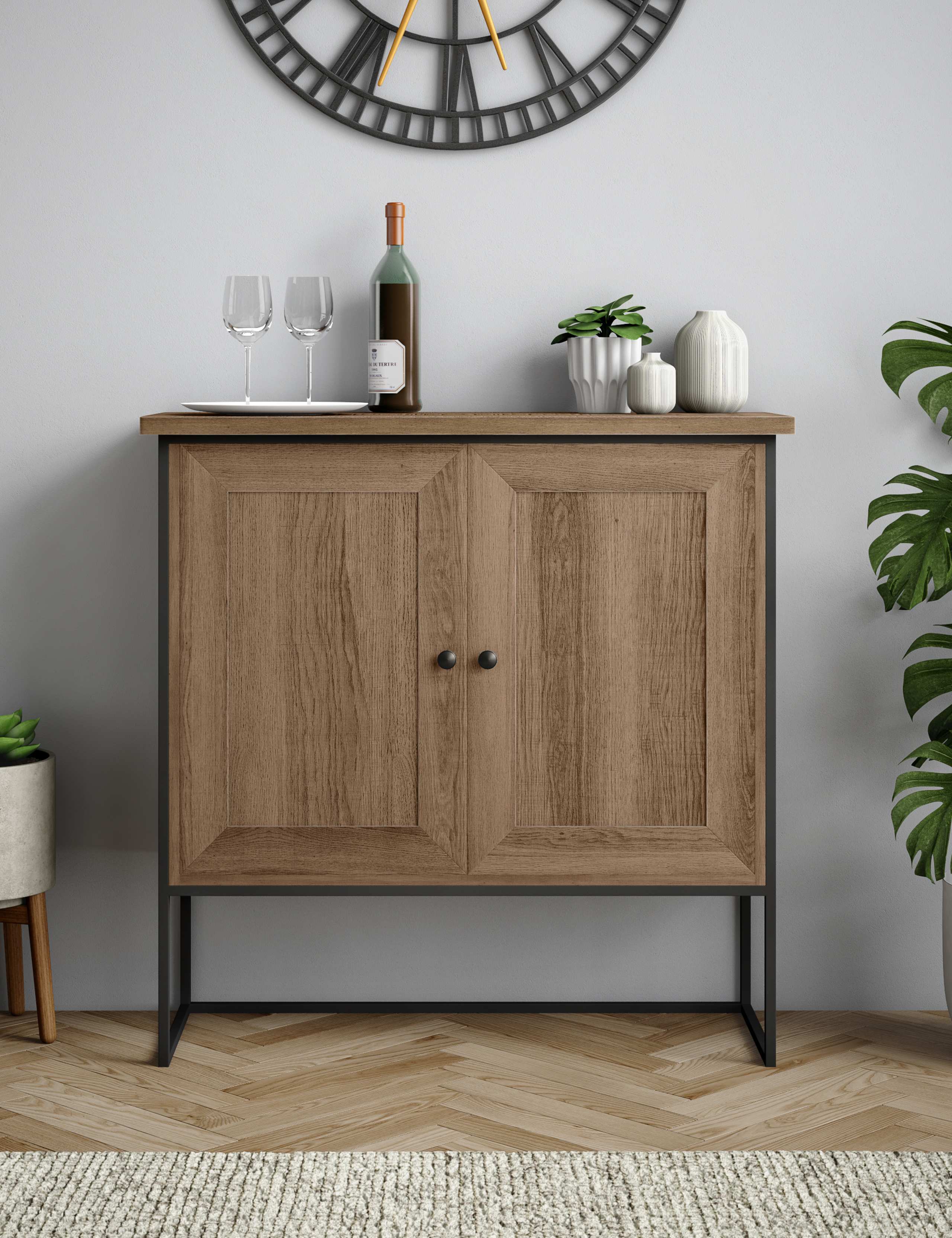 Sanford Parquet Drinks Cabinet 2 of 10