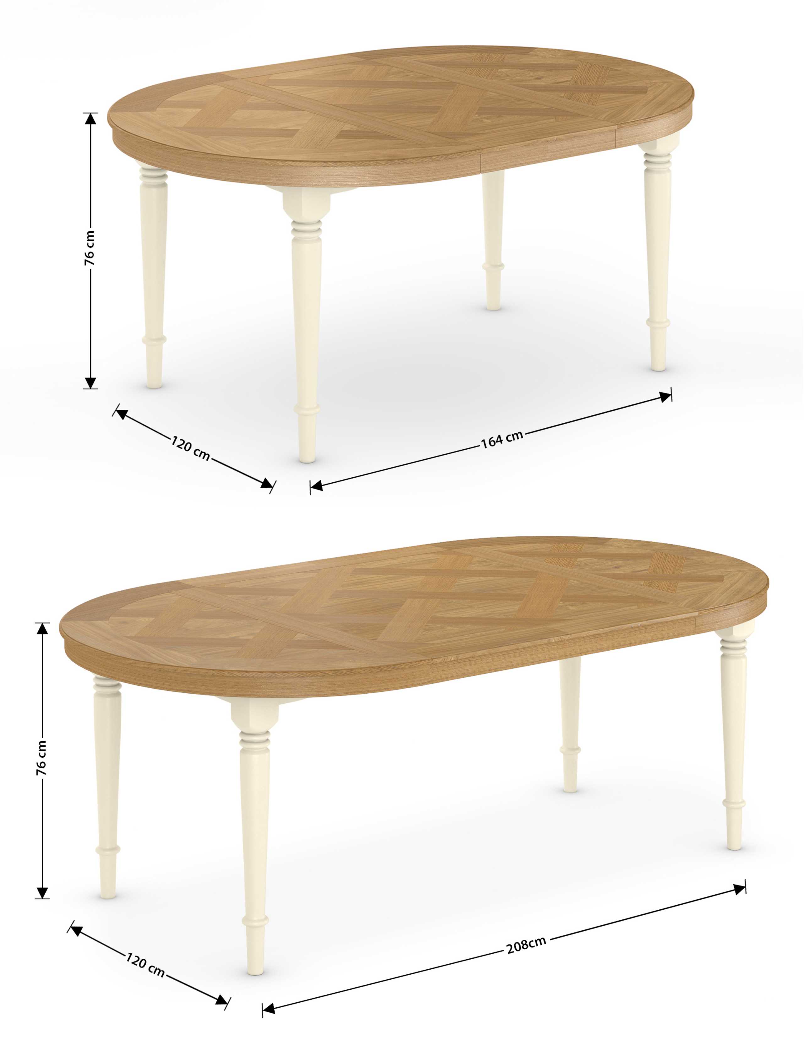 Greenwich Extending Dining Table 8 of 10