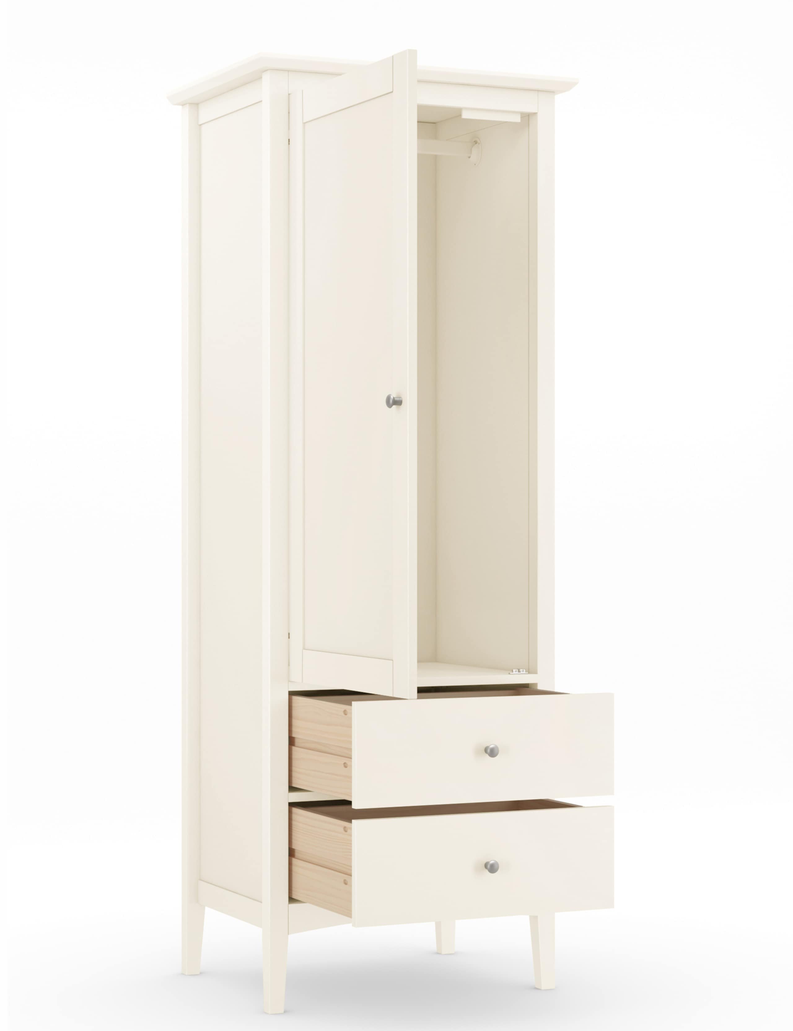 Hastings Ivory Single Wardrobe 3 of 9