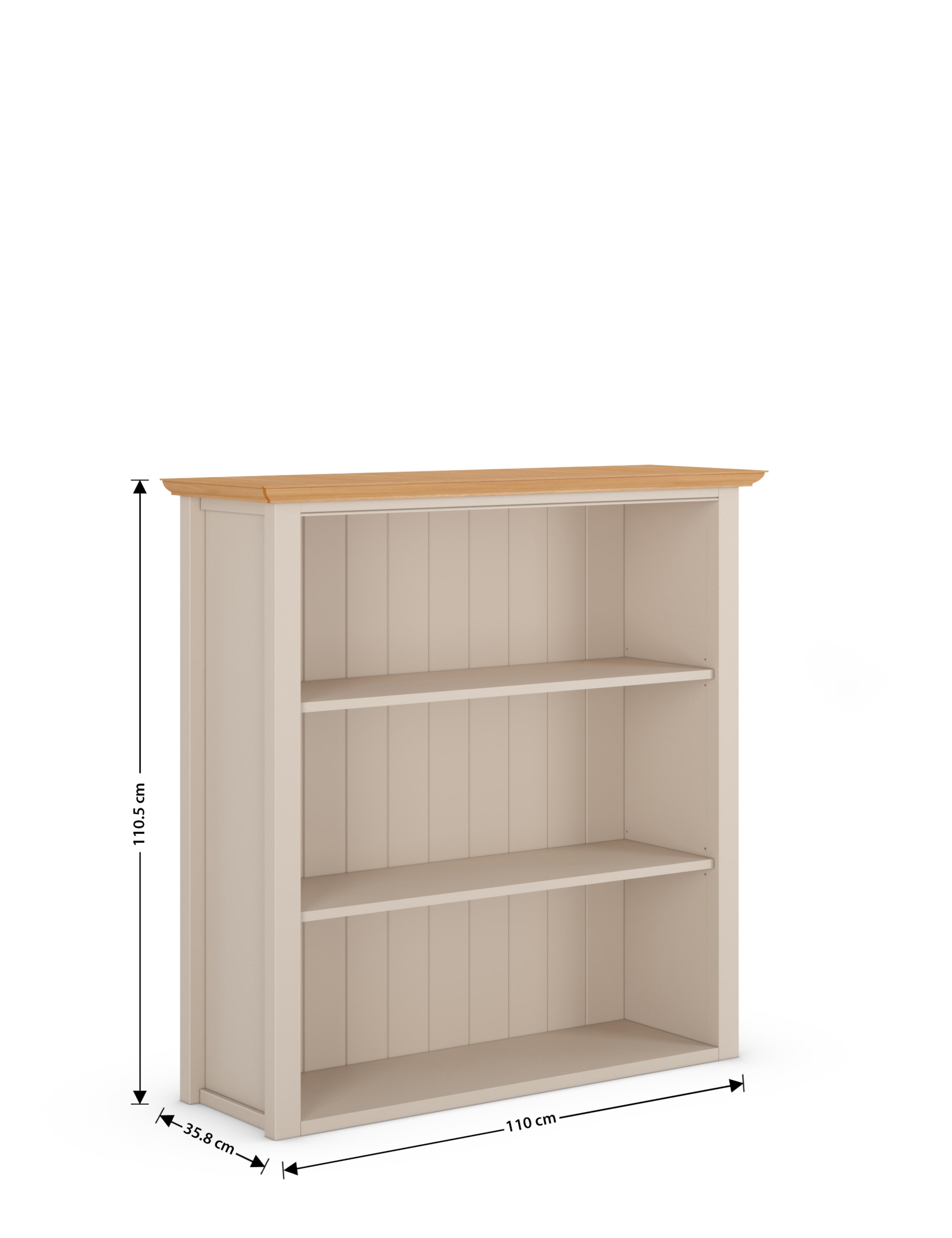Padstow Putty 2 Door Dresser Top 8 of 9