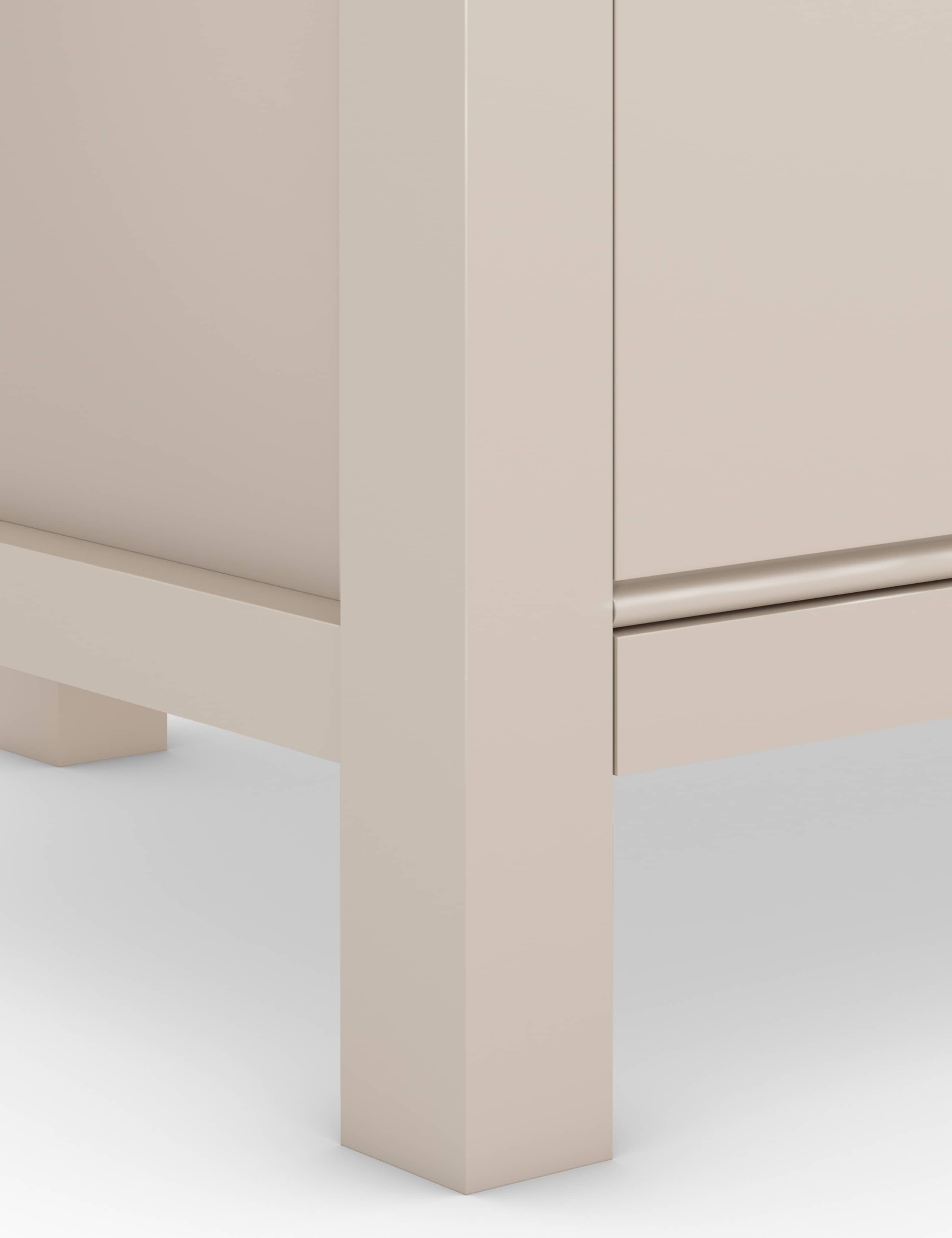 Padstow Corner Putty TV Unit 4 of 8