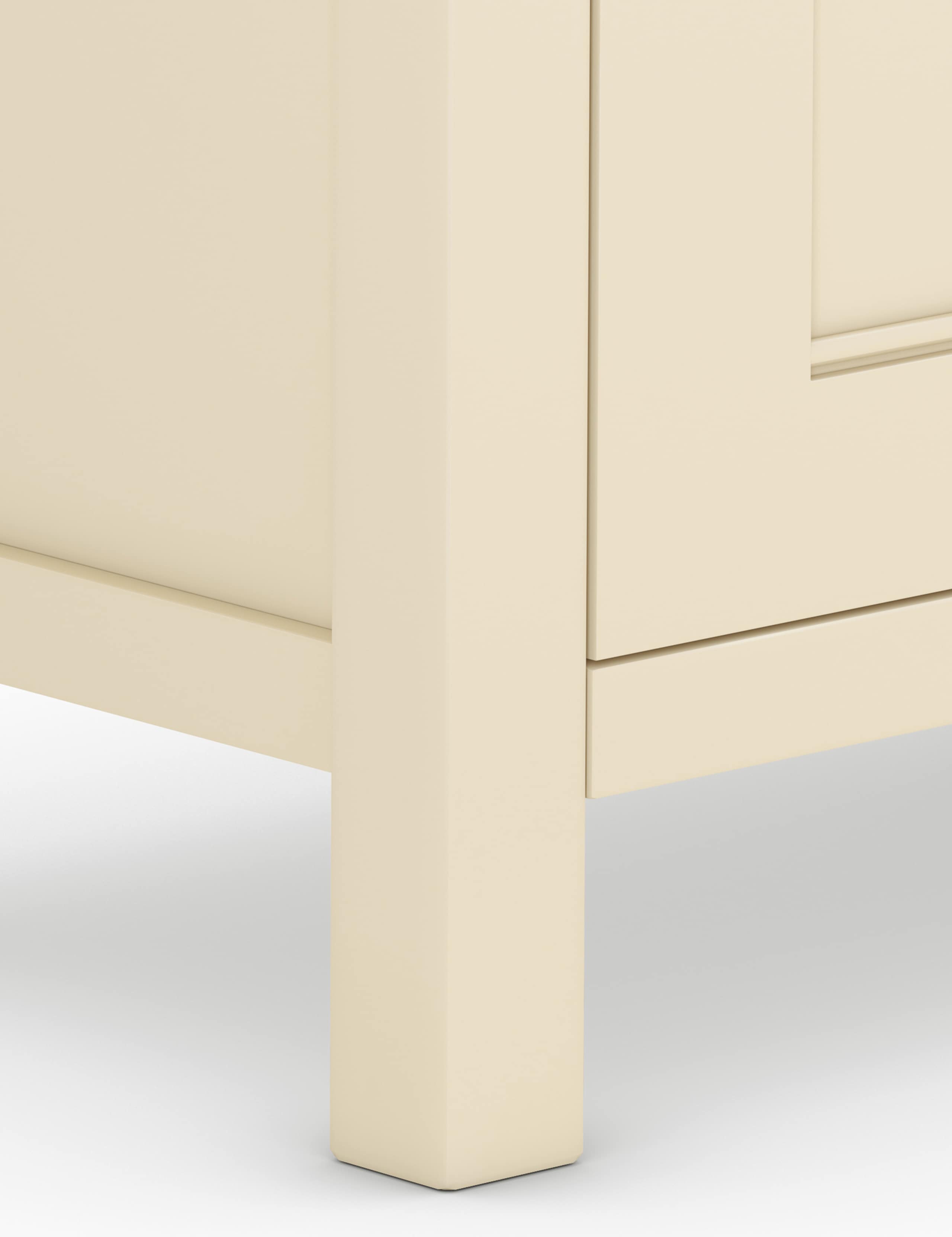 Padstow 3-Door Sideboard Cream 4 of 7