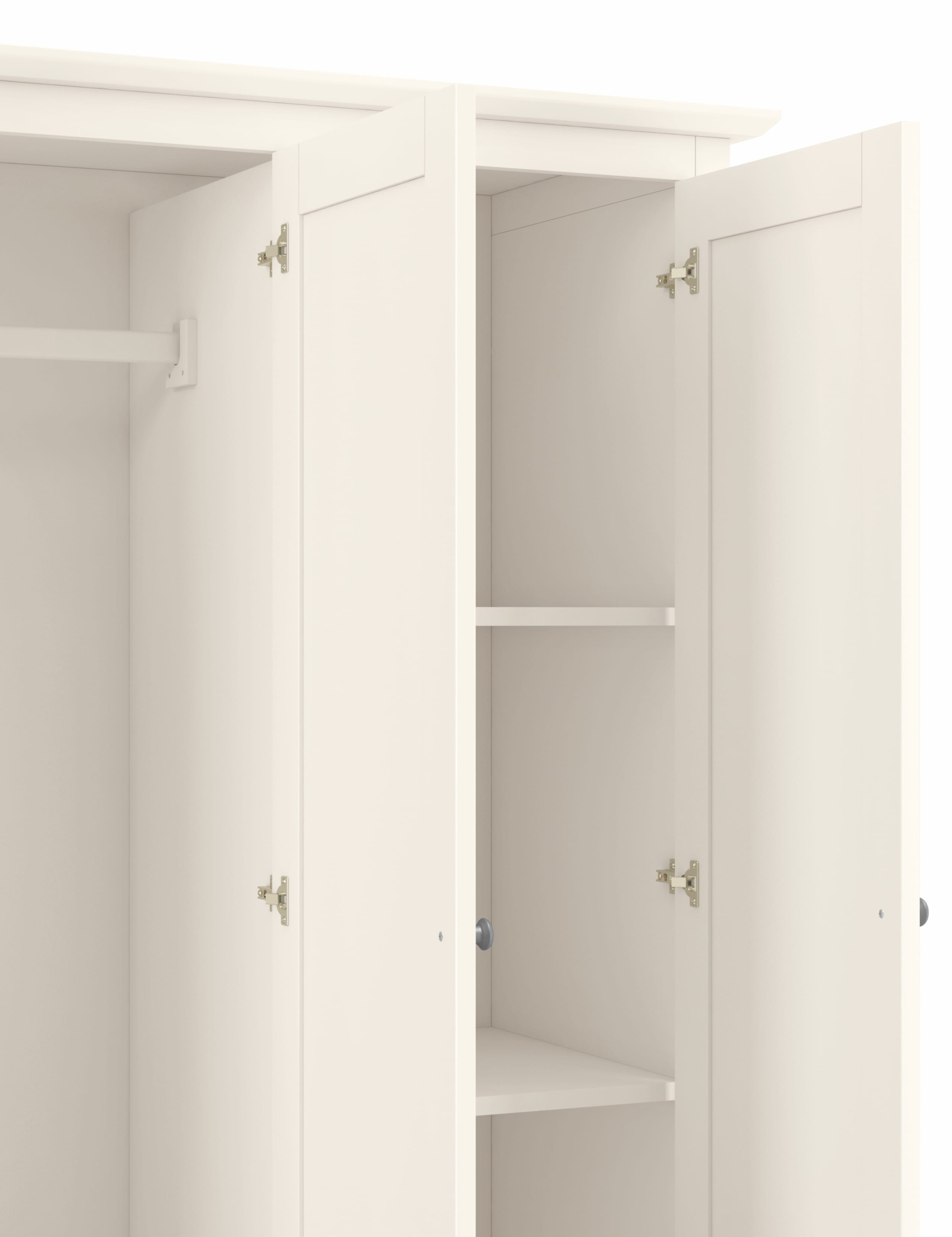 Hastings Ivory Triple Wardrobe 4 of 8