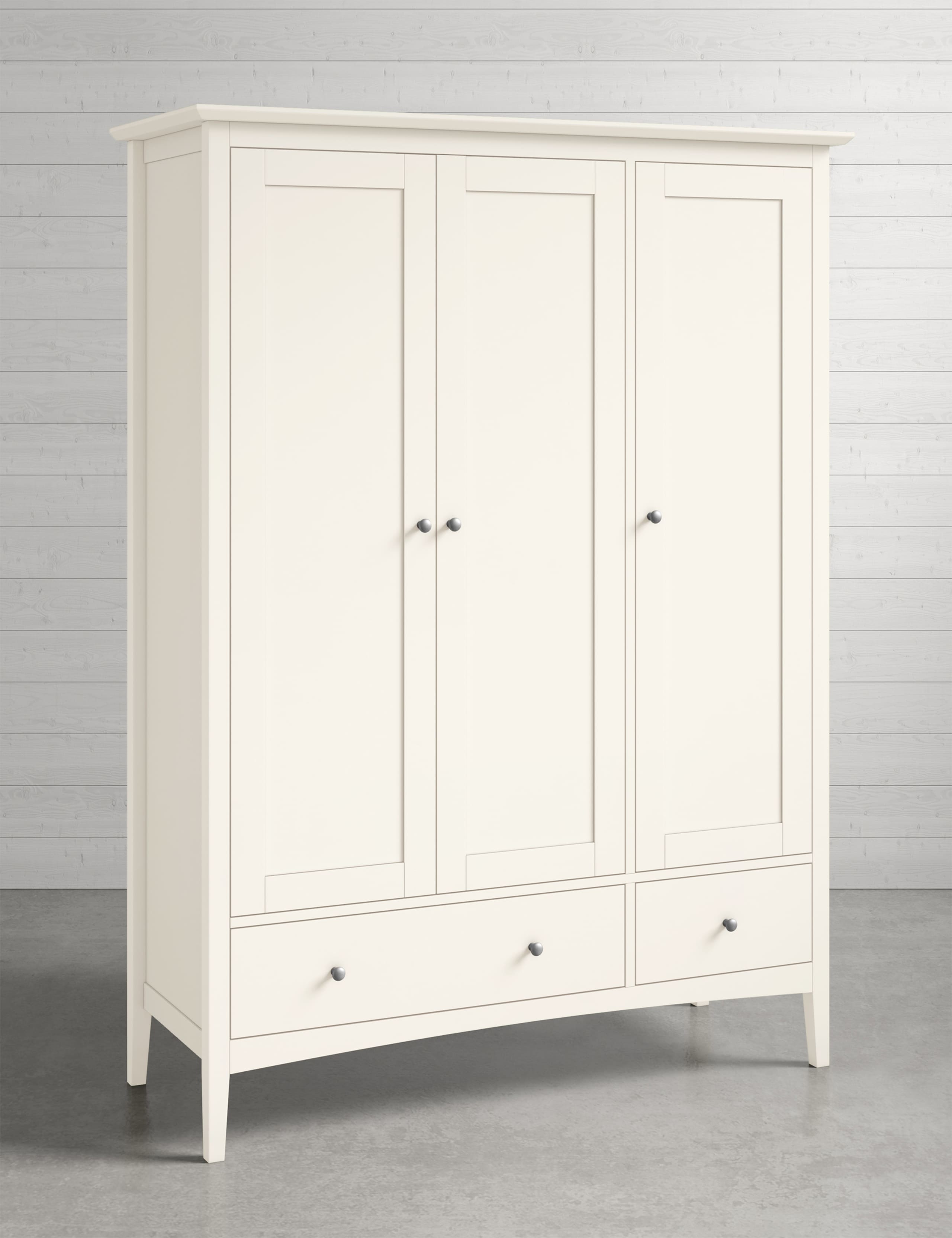 Hastings Ivory Triple Wardrobe 2 of 8