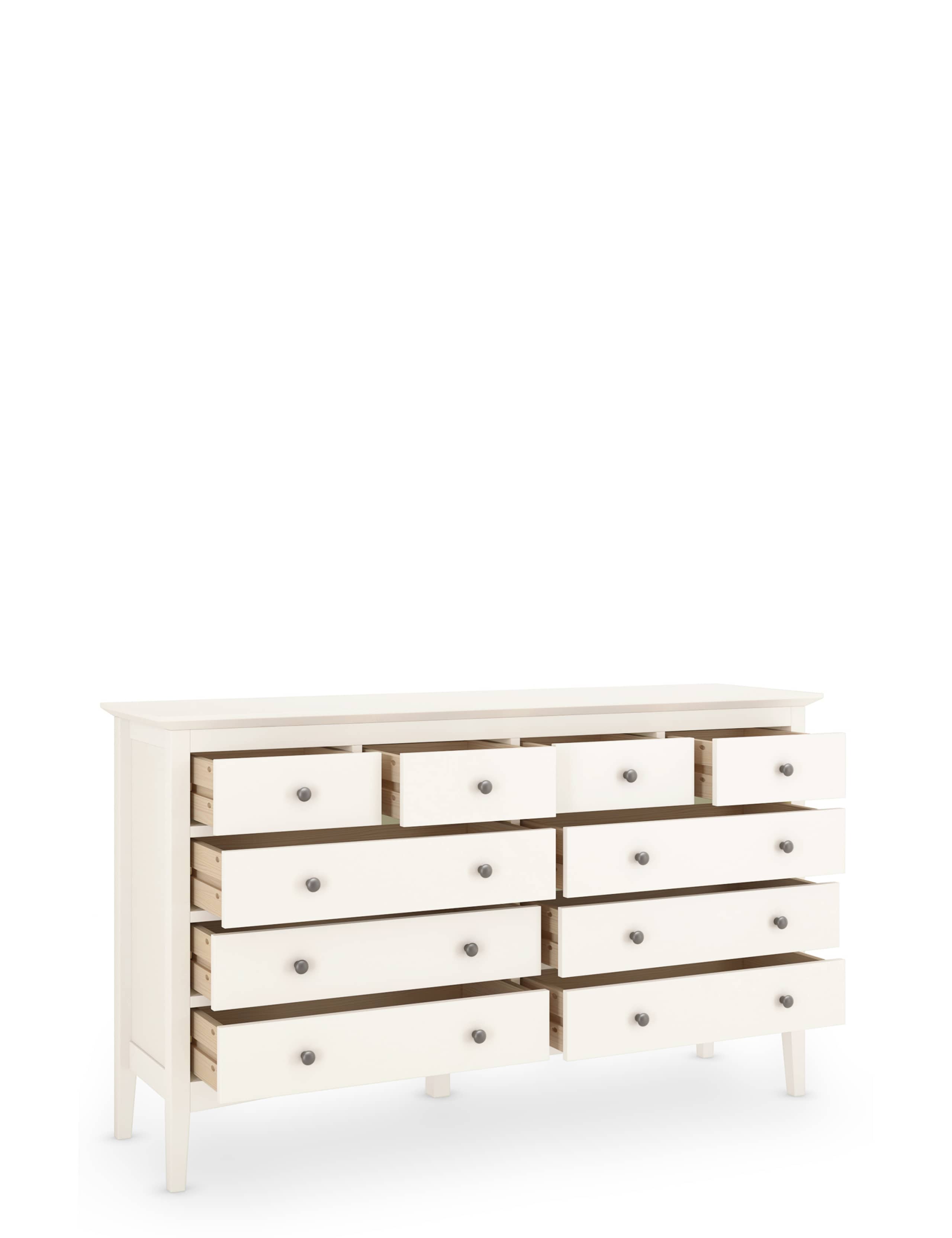 Hastings Ivory 10 Drawer Chest 3 of 9